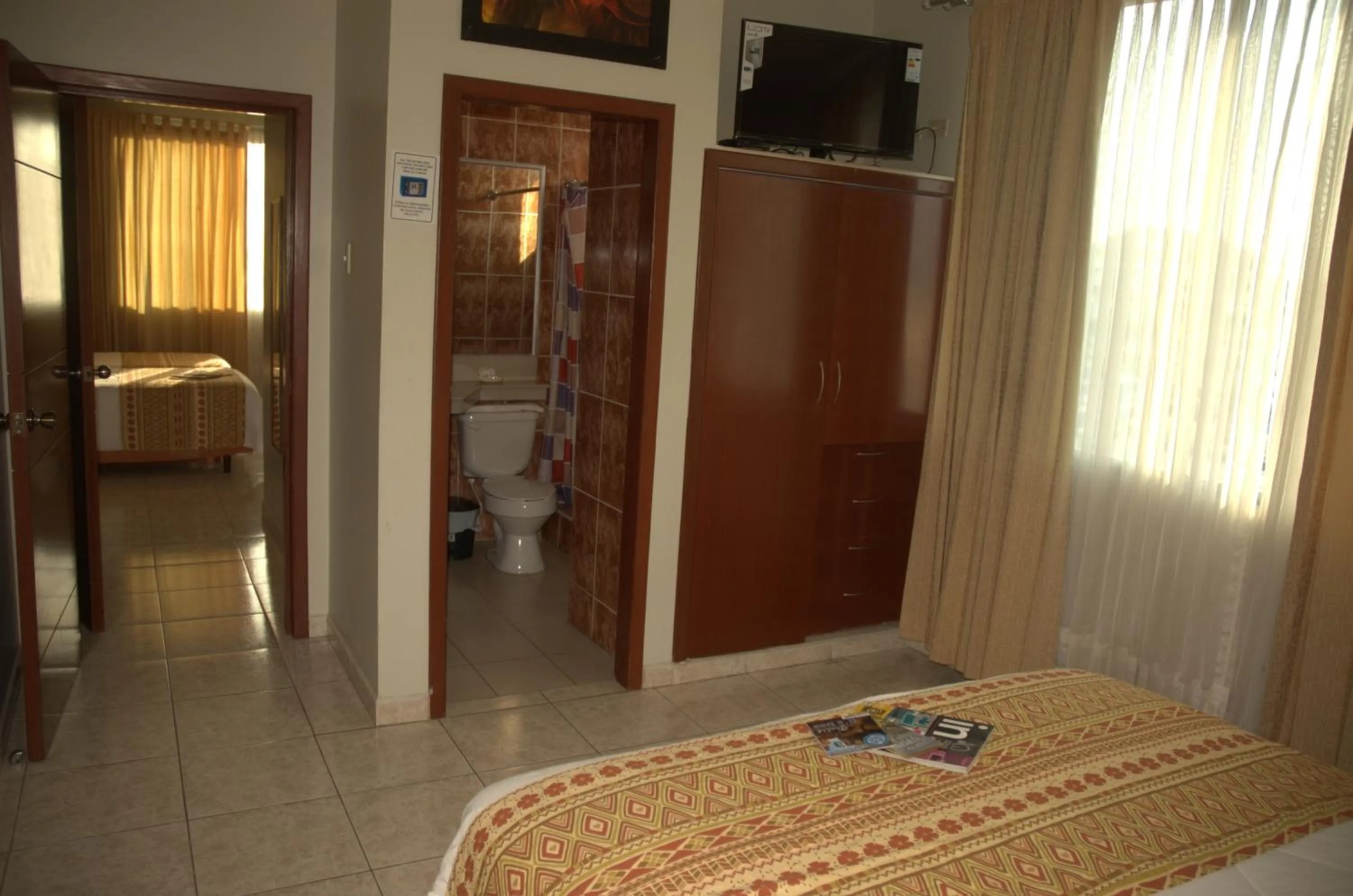 TV and multimedia, Bed in Hotel Air Suites