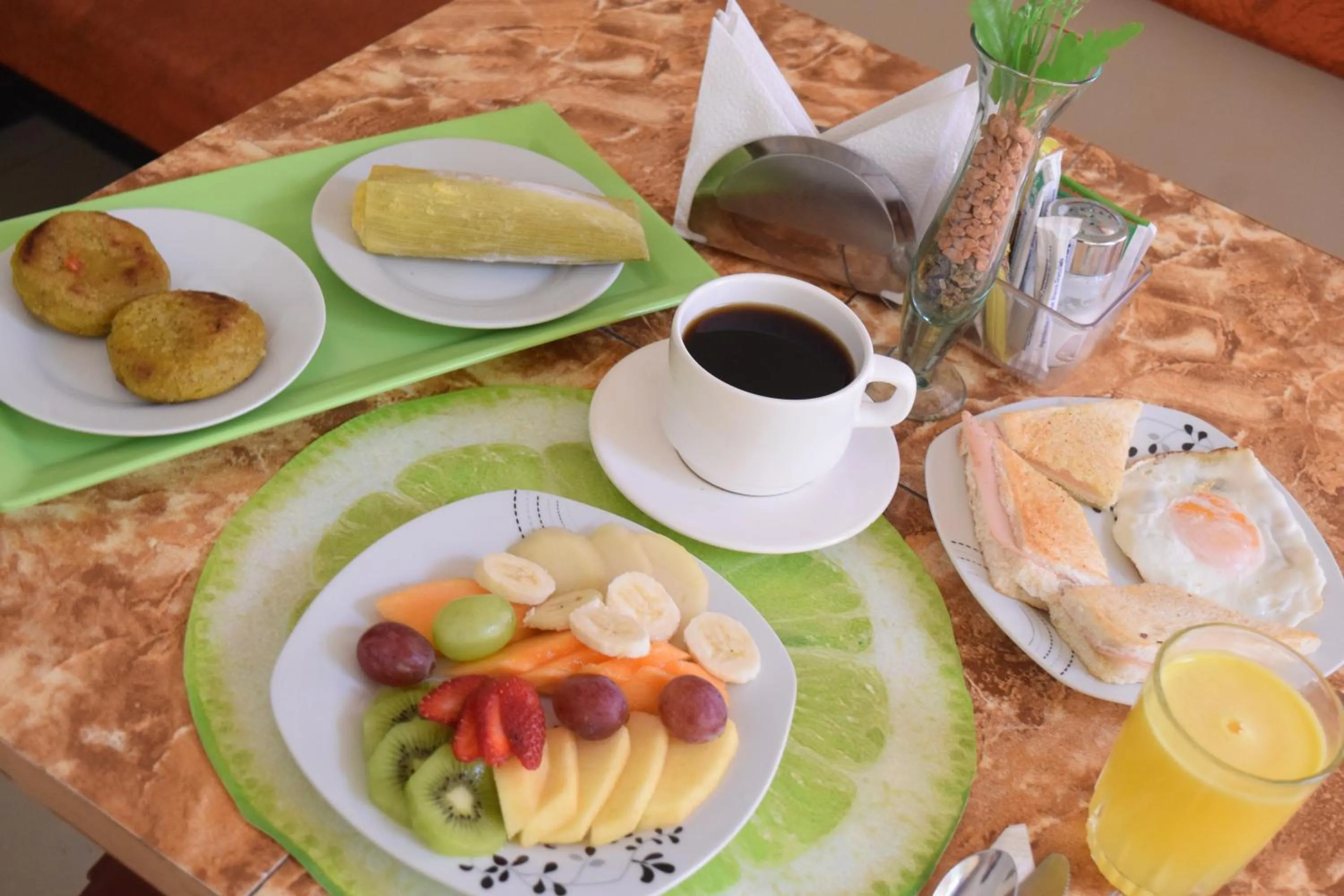 Breakfast in Hotel Air Suites