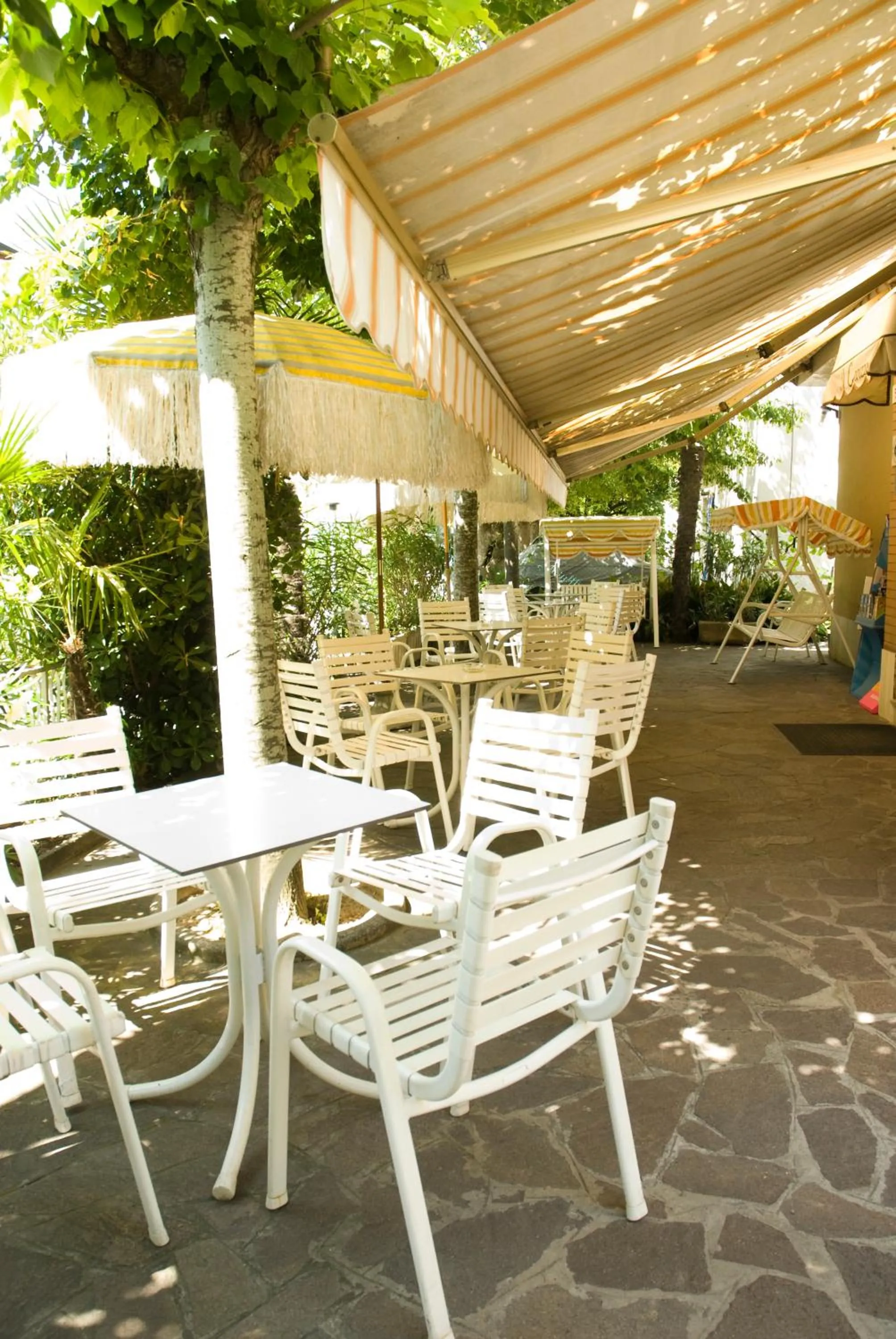 Patio in Hotel Carezza