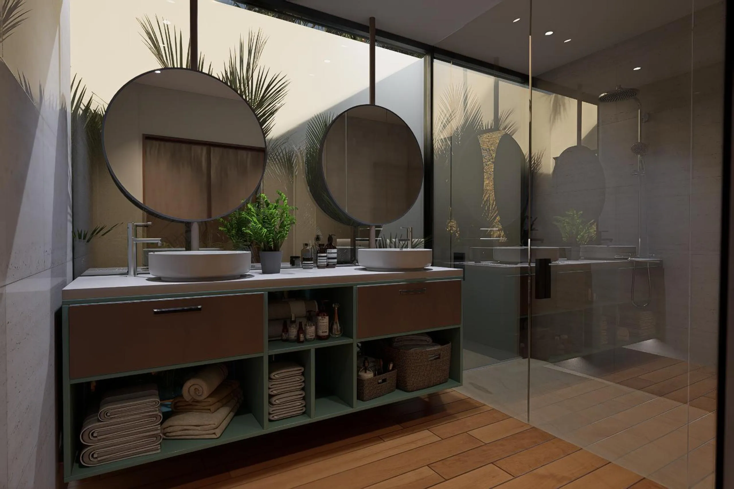 Shower in Ka'ana Resort & Spa