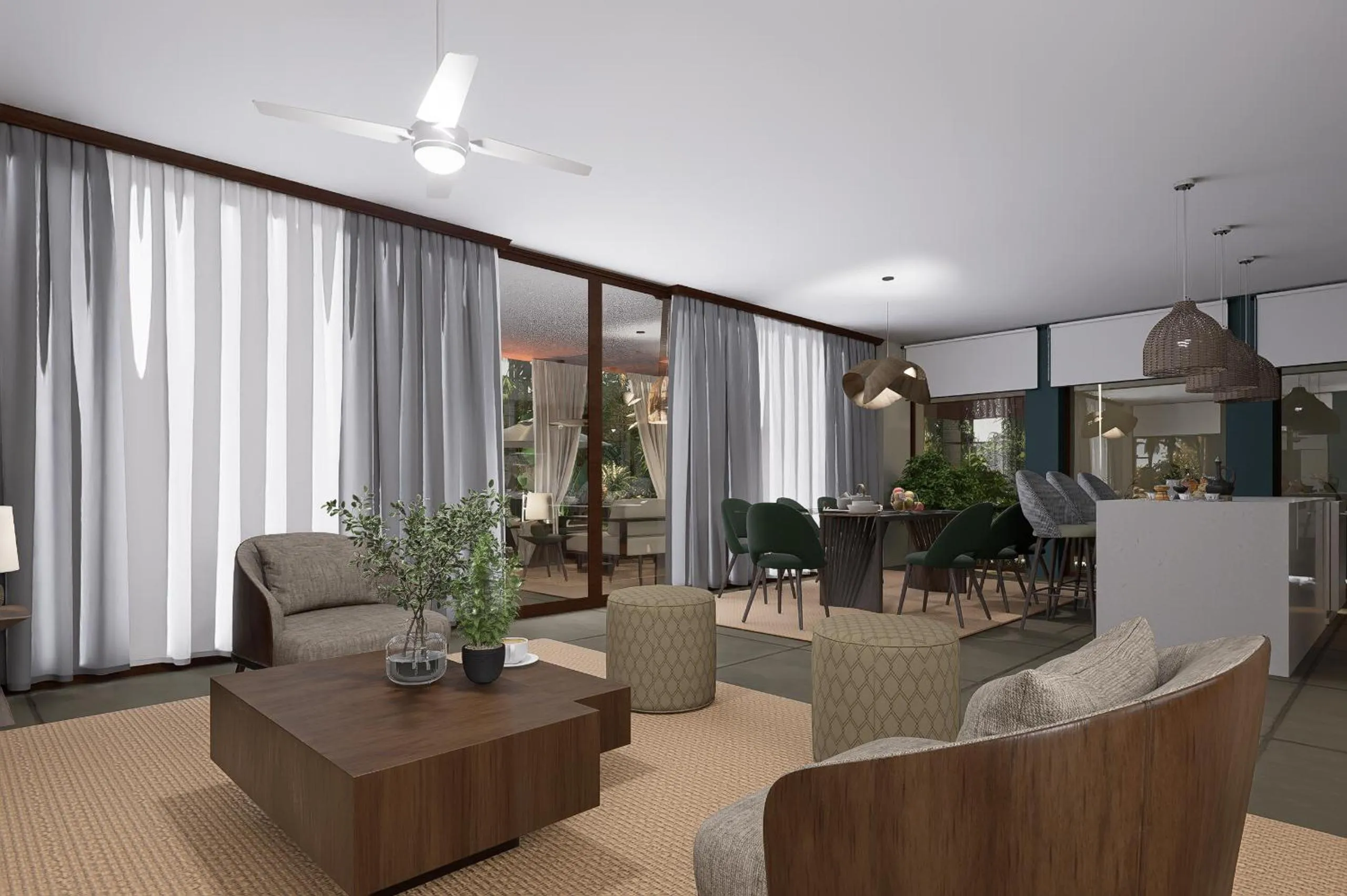 Living room in Ka'ana Resort & Spa