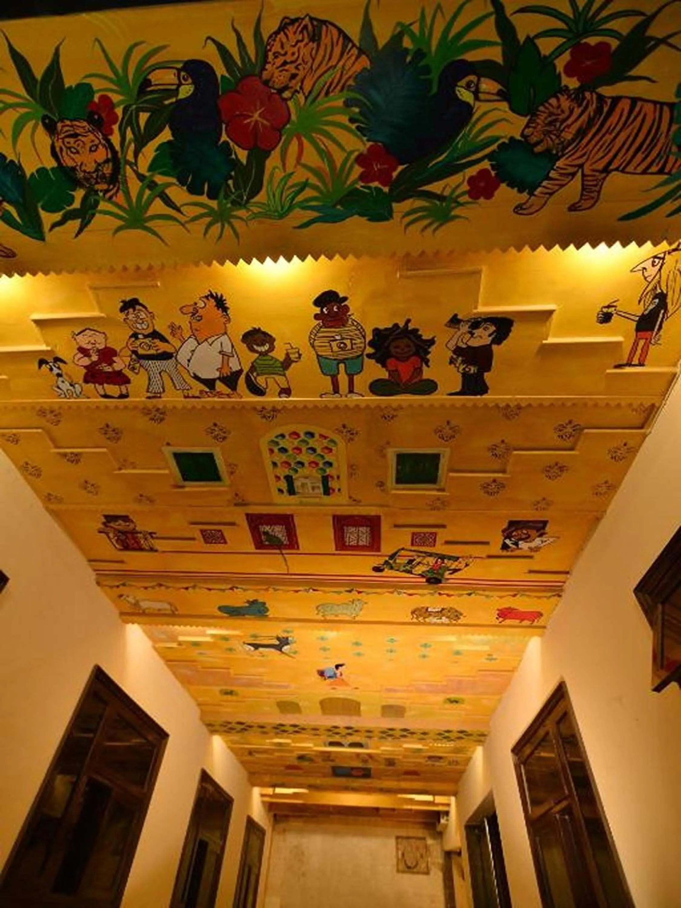 Decorative detail in Gypsy Monkey