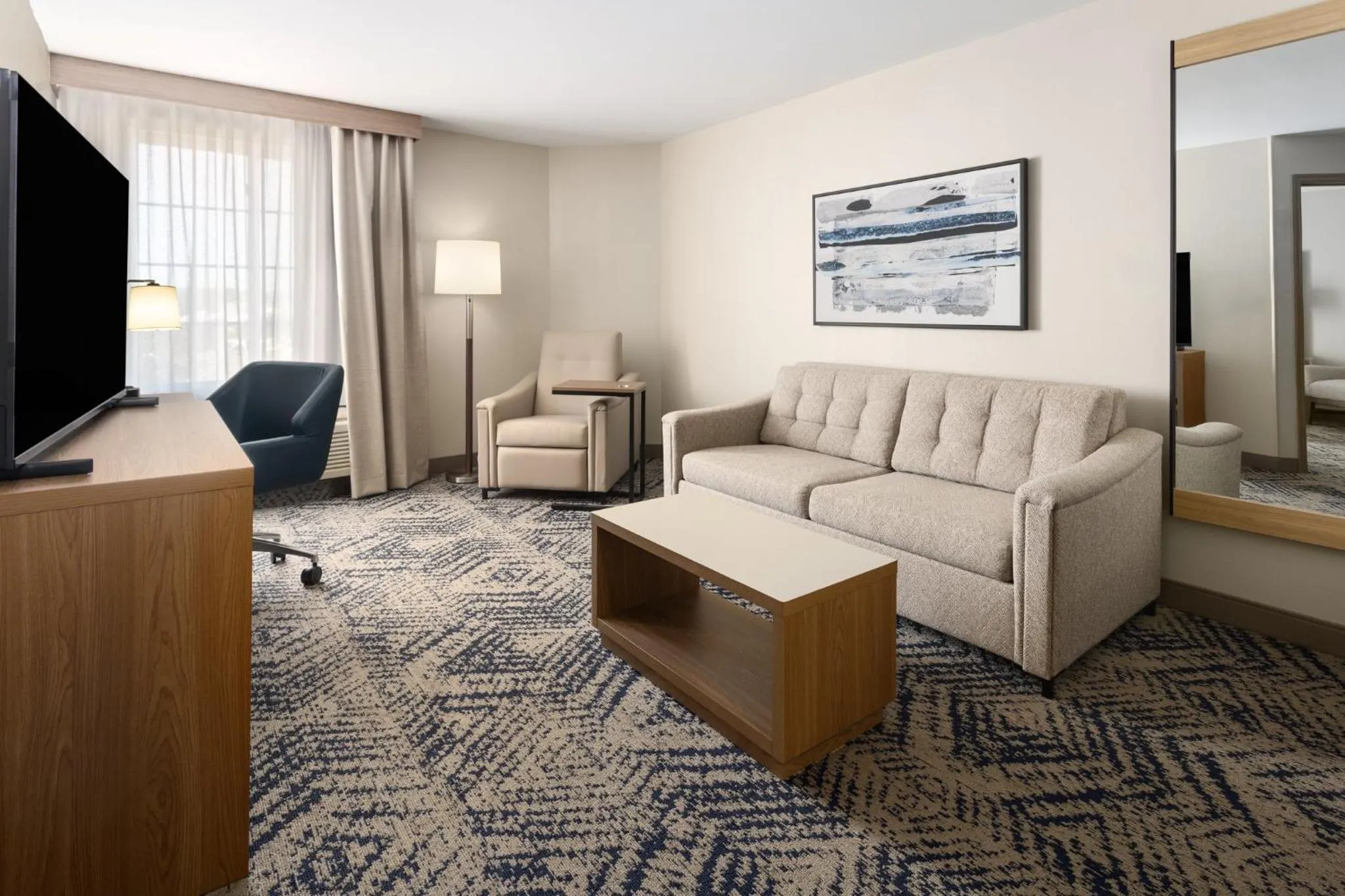 Photo of the whole room in Candlewood Suites Chambersburg by IHG