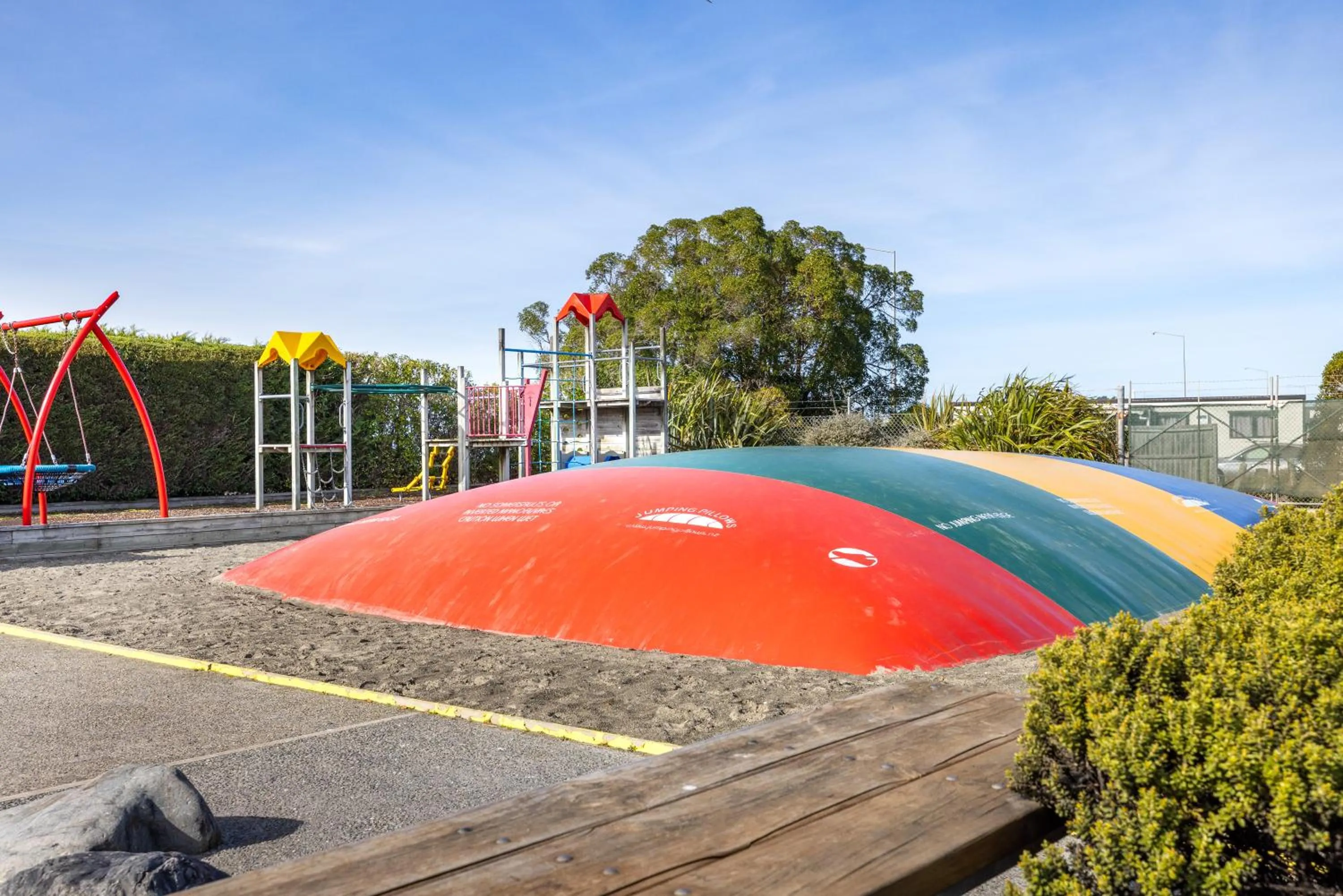 Children play ground in Kaikōura TOP 10 Holiday Park