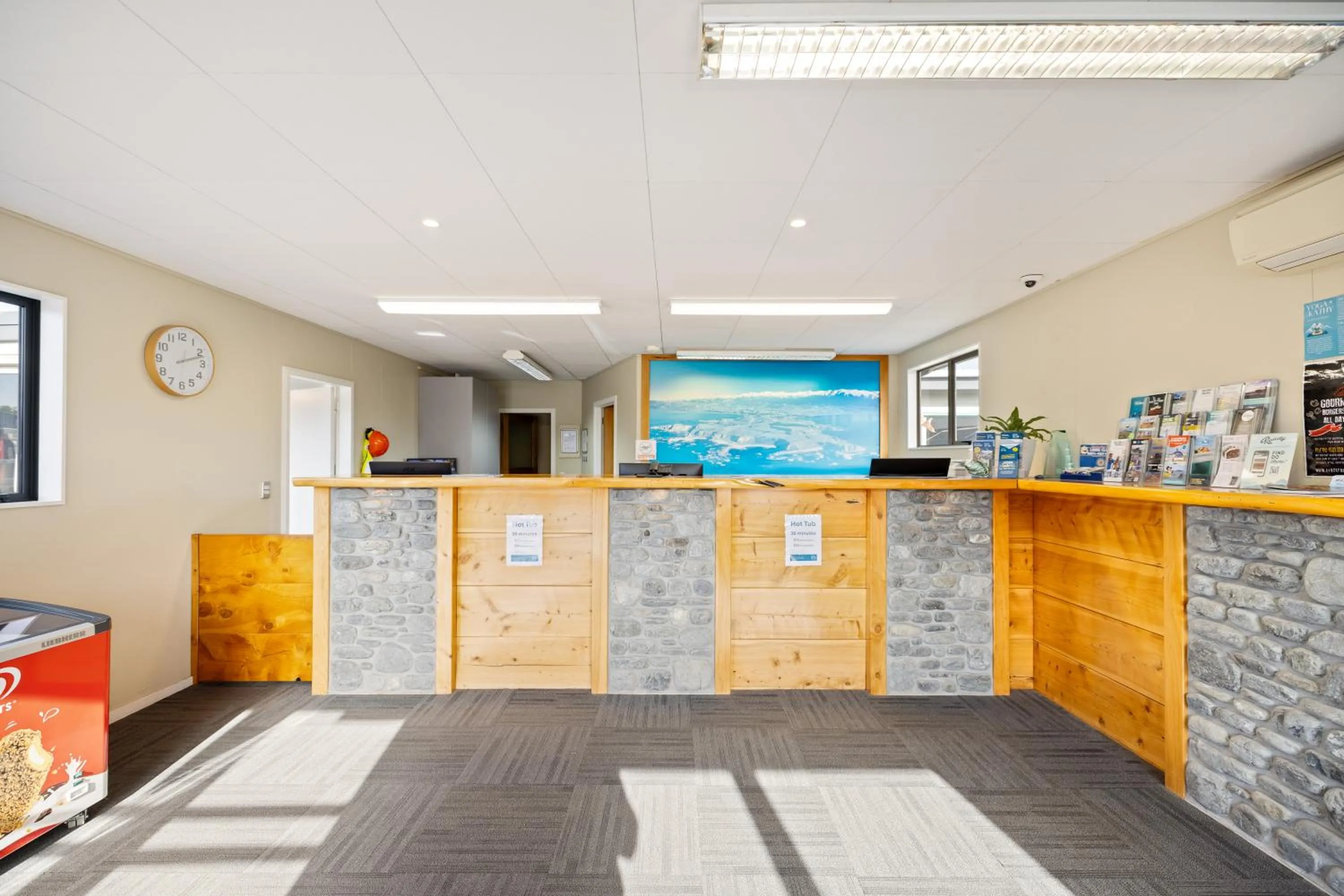 Lobby or reception in Kaikōura TOP 10 Holiday Park