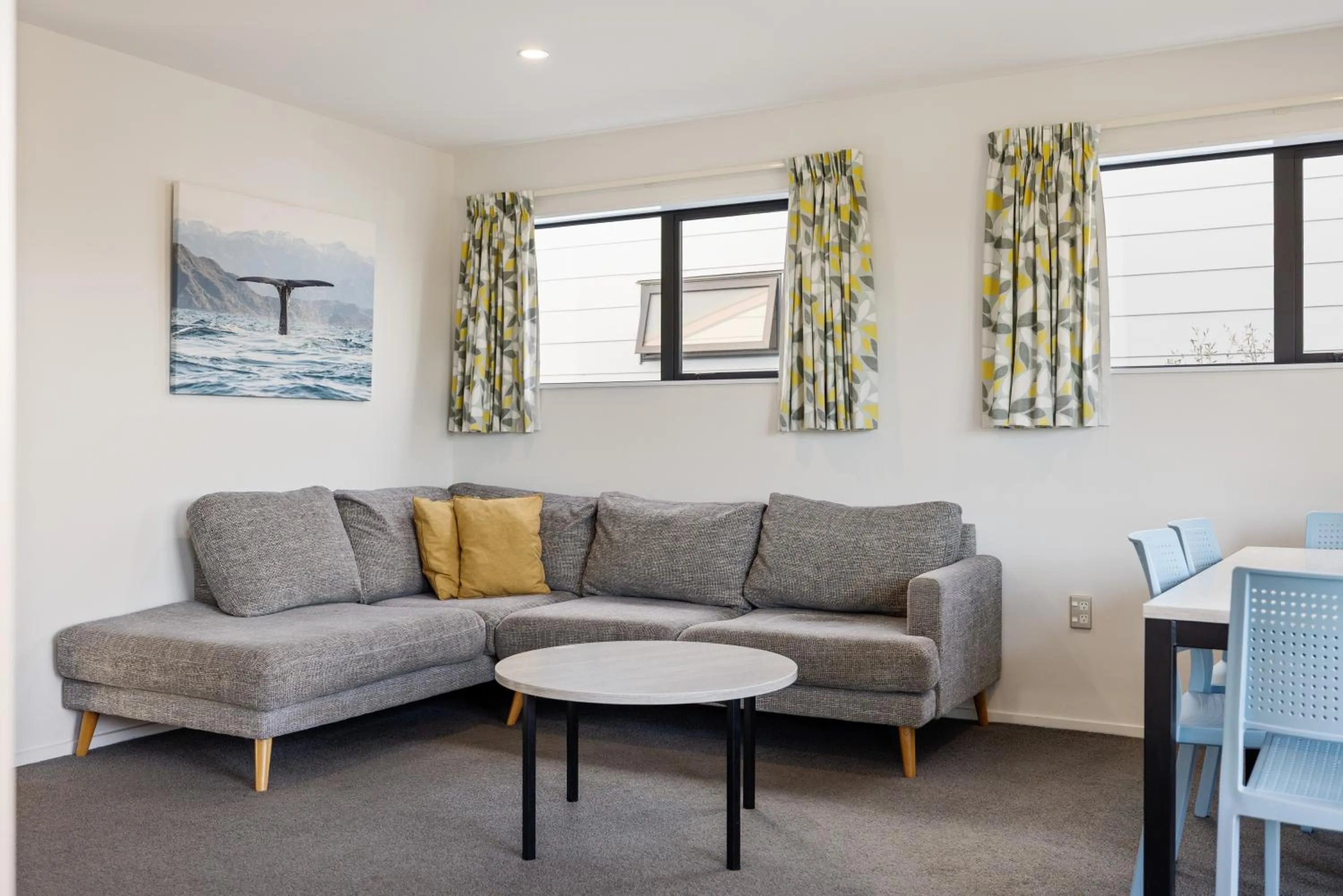 Living room in Kaikōura TOP 10 Holiday Park