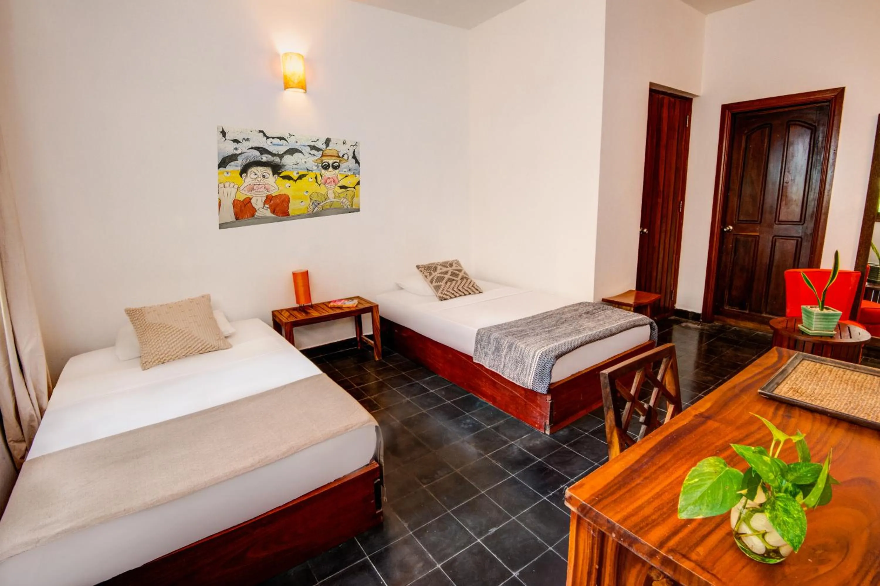 Bed in Mad Monkey Hostel Phnom Penh