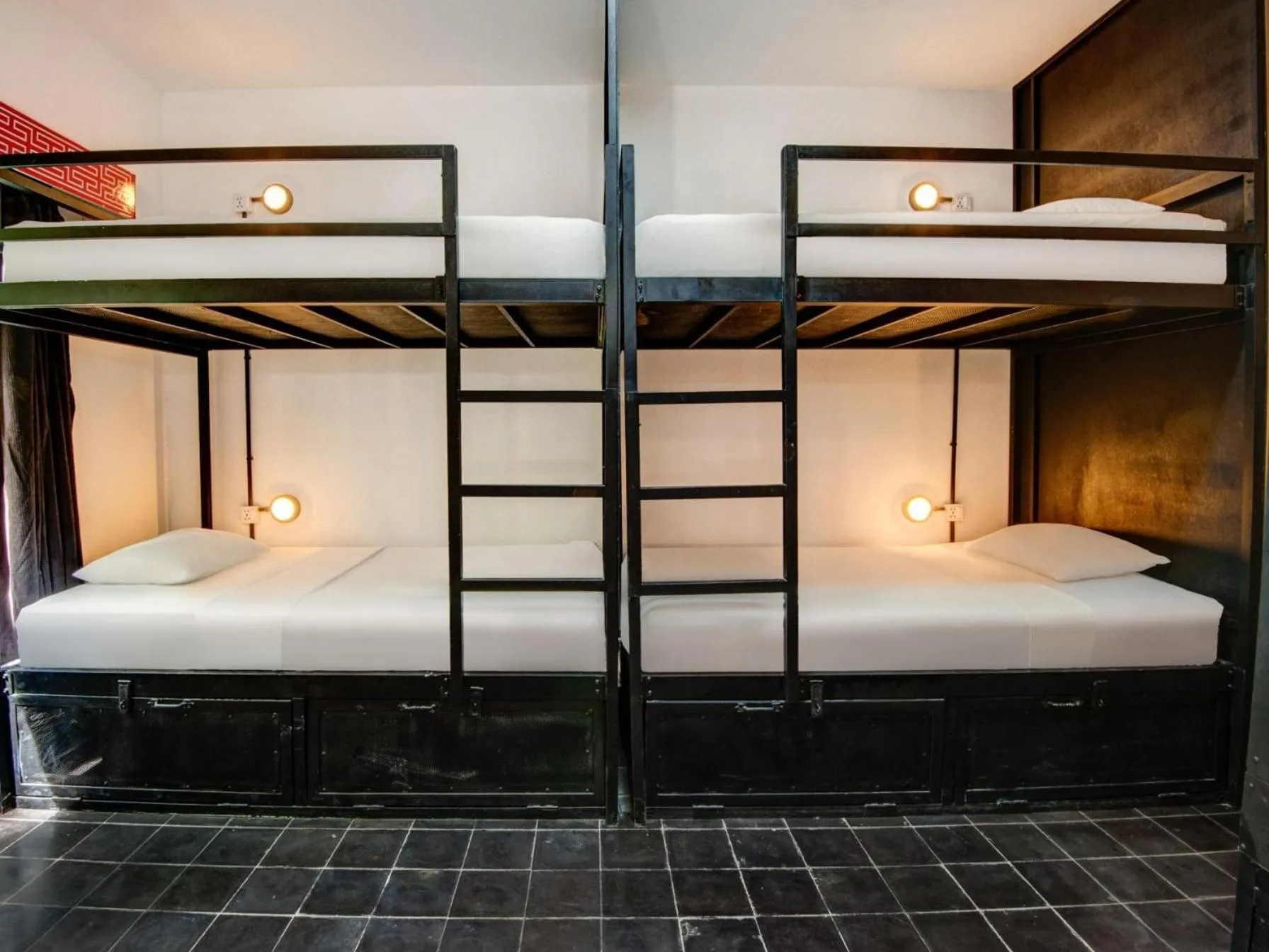 Bed in Mad Monkey Hostel Phnom Penh