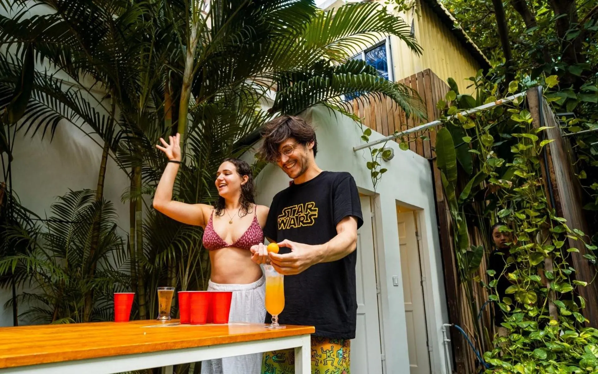 Food and drinks in Mad Monkey Hostel Phnom Penh