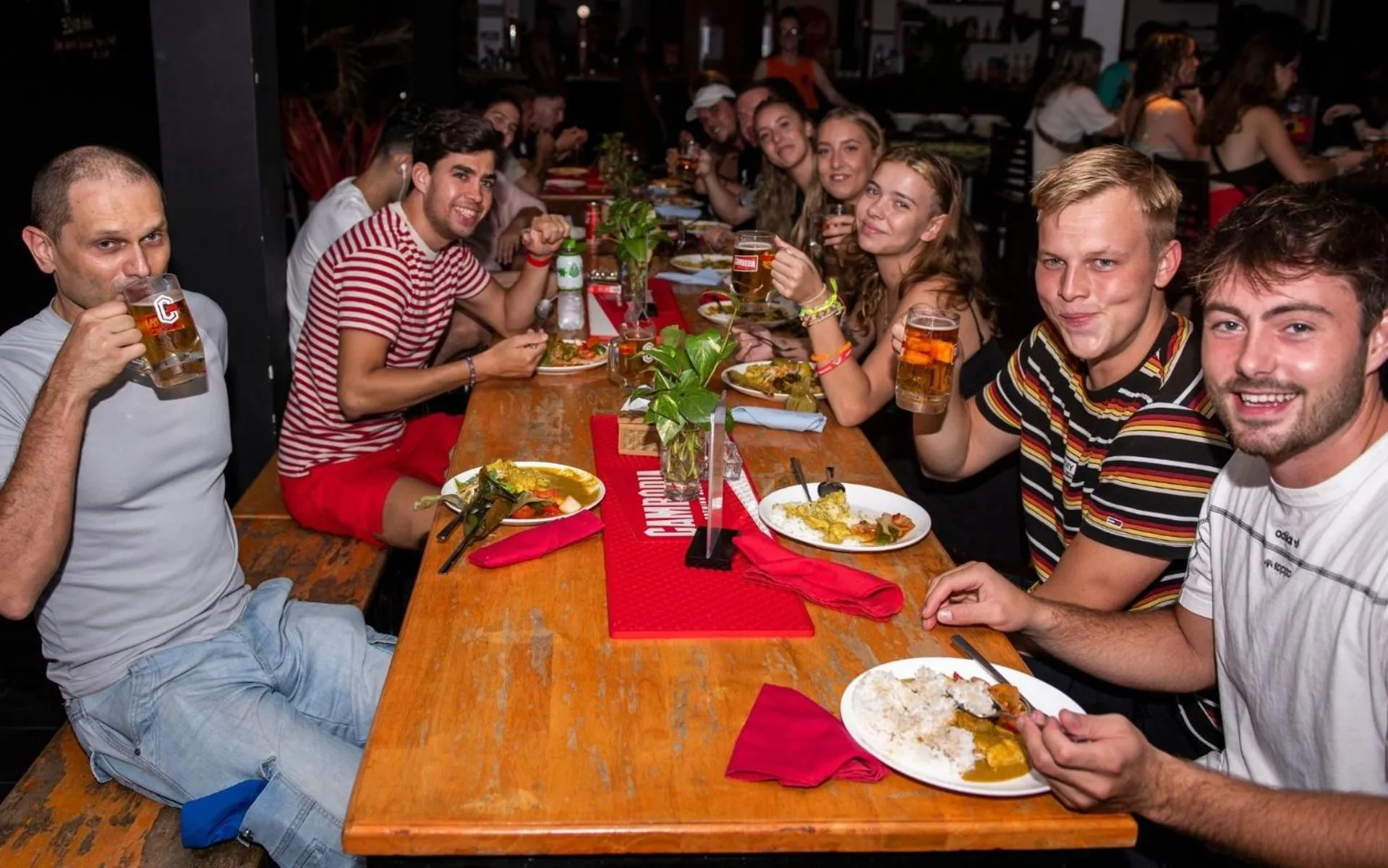 Restaurant/places to eat in Mad Monkey Hostel Phnom Penh