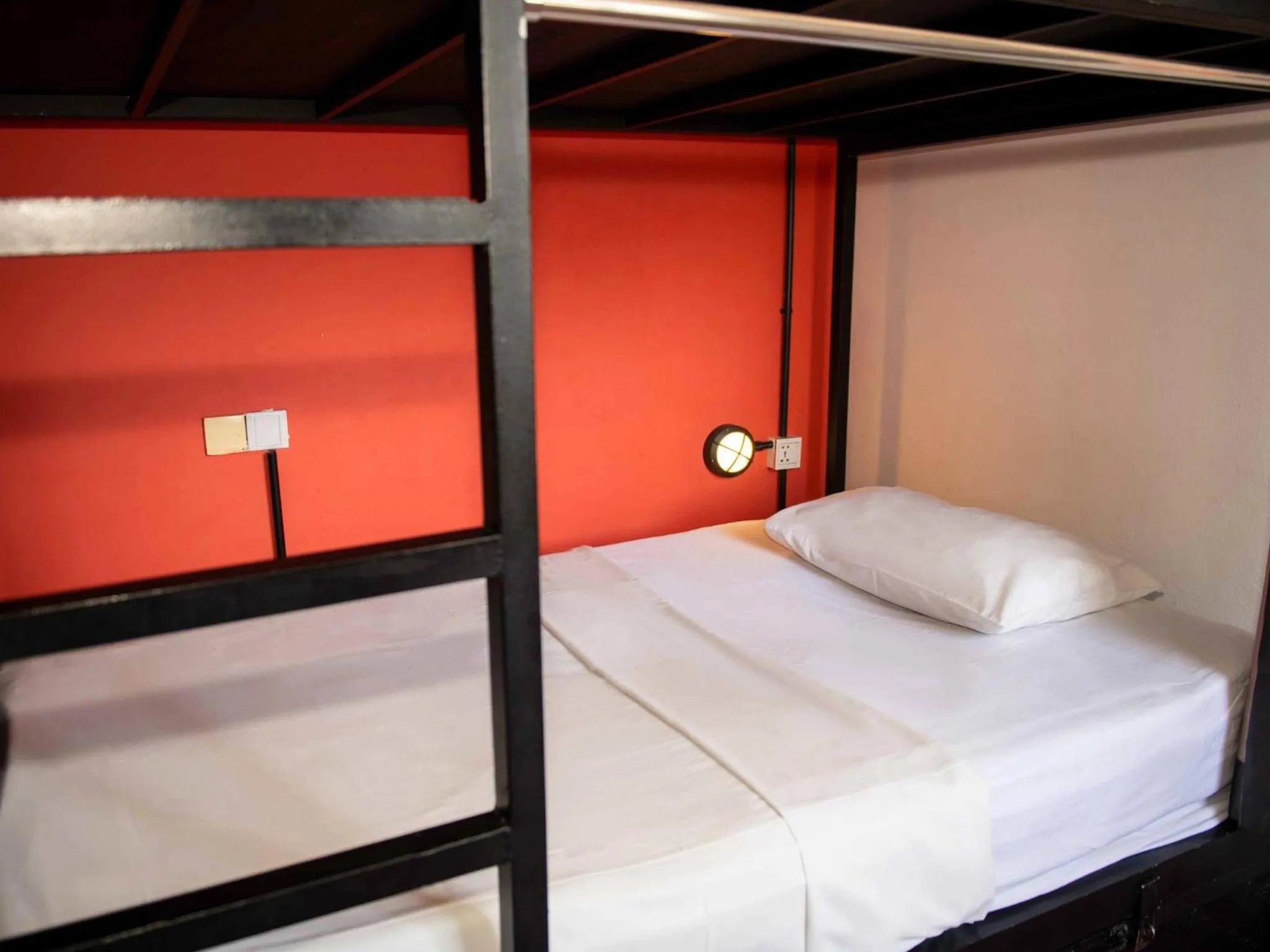 Bed in Mad Monkey Hostel Phnom Penh
