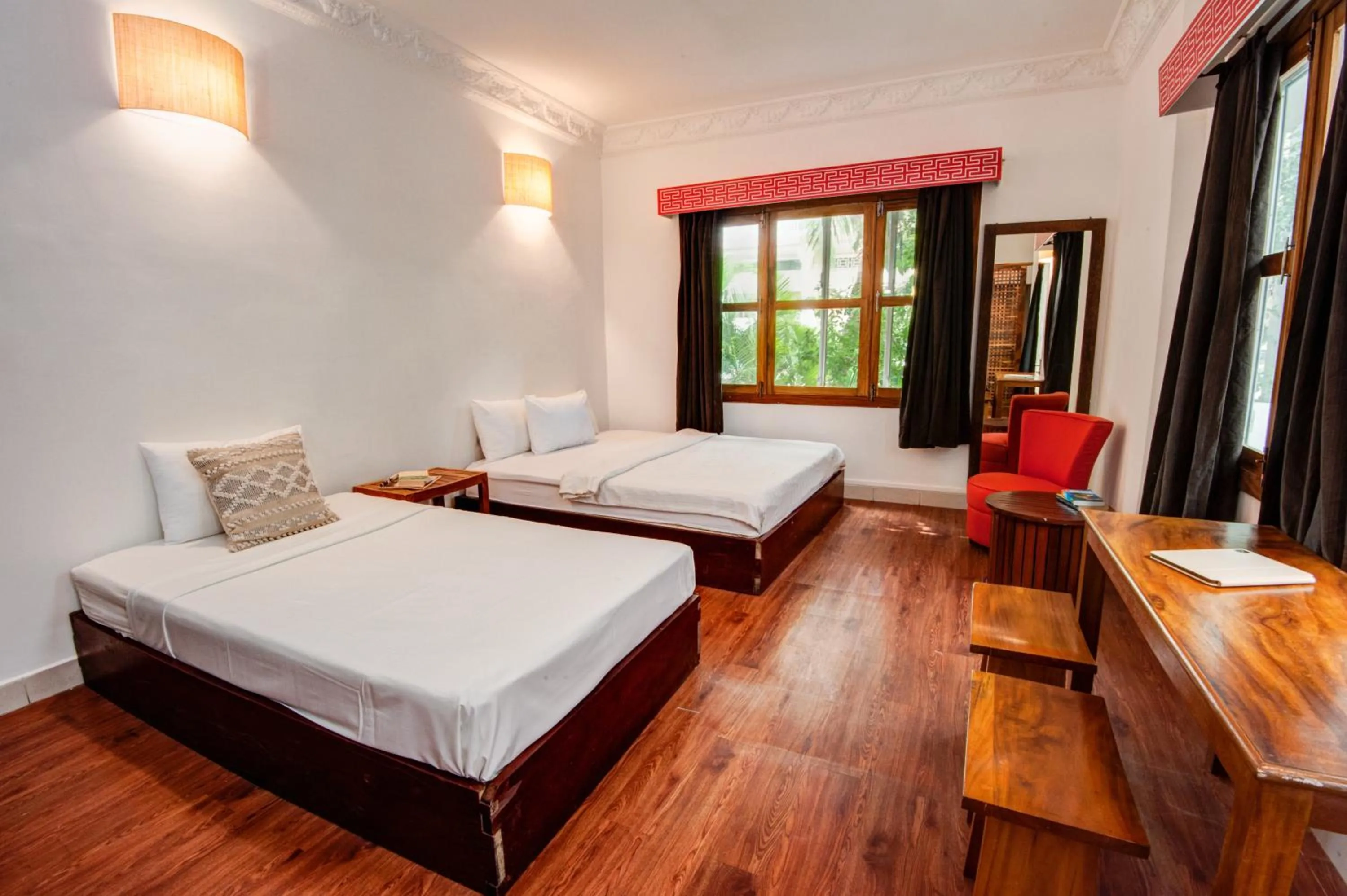 Bed in Mad Monkey Hostel Phnom Penh
