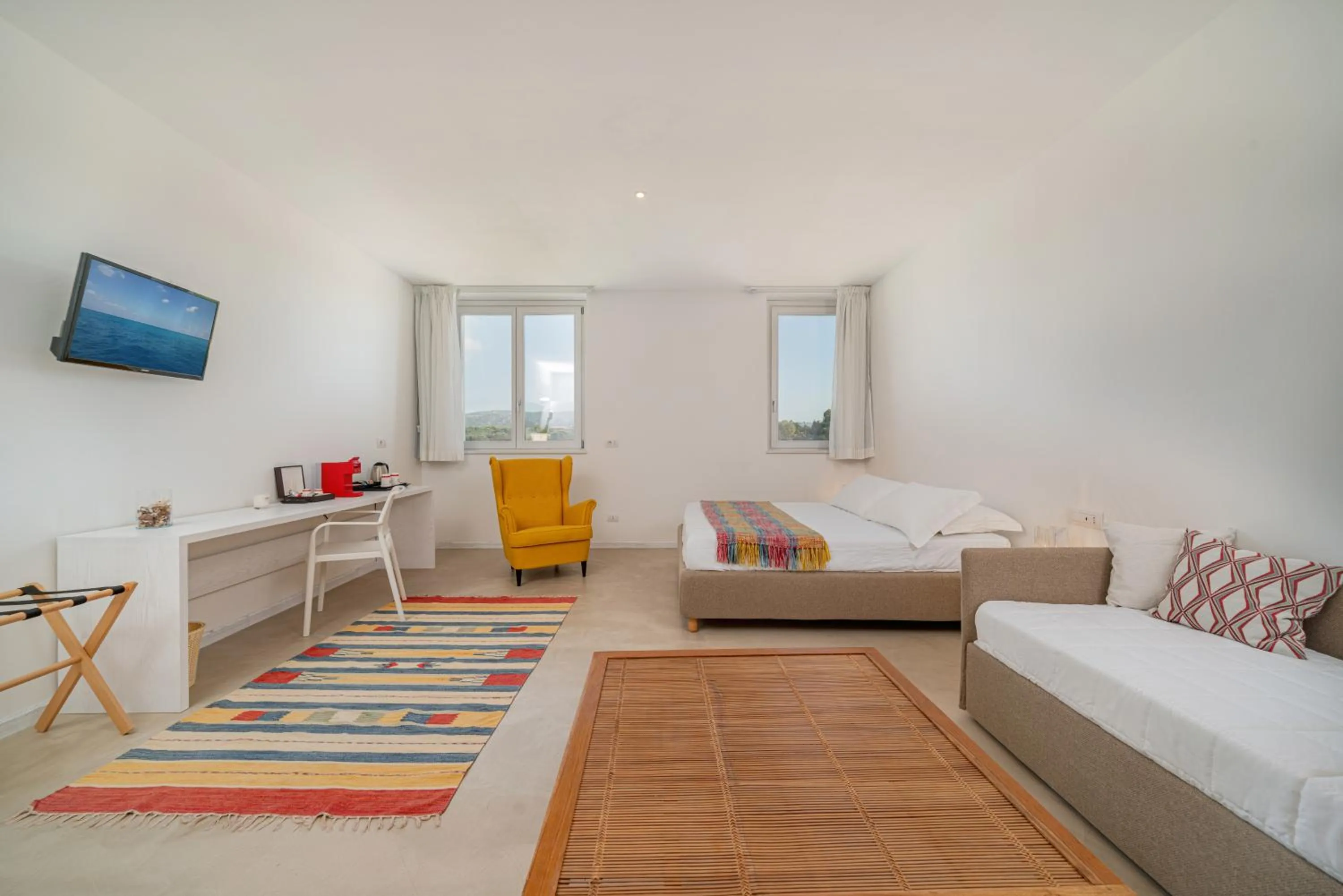 Bed in Jatika Boutique Hotel