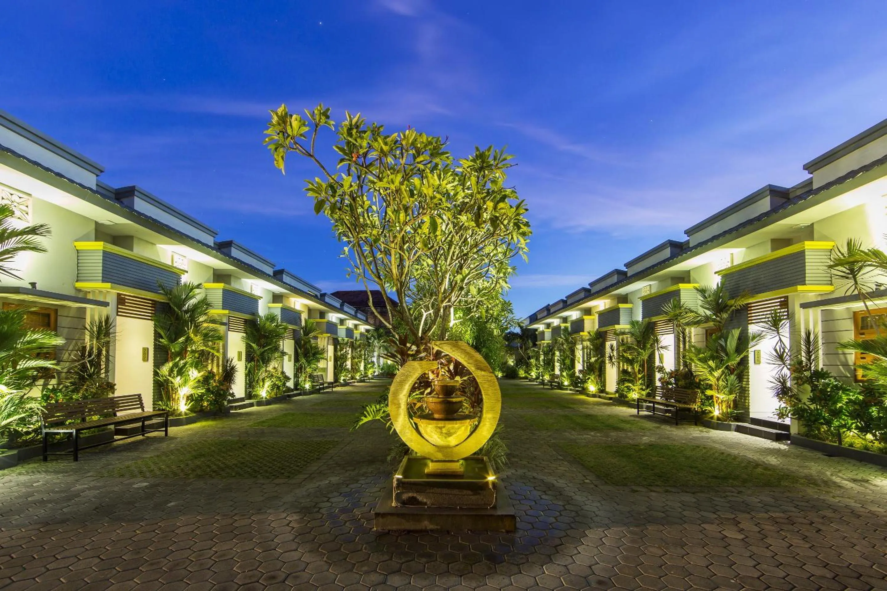 Garden in The Banyumas Villa