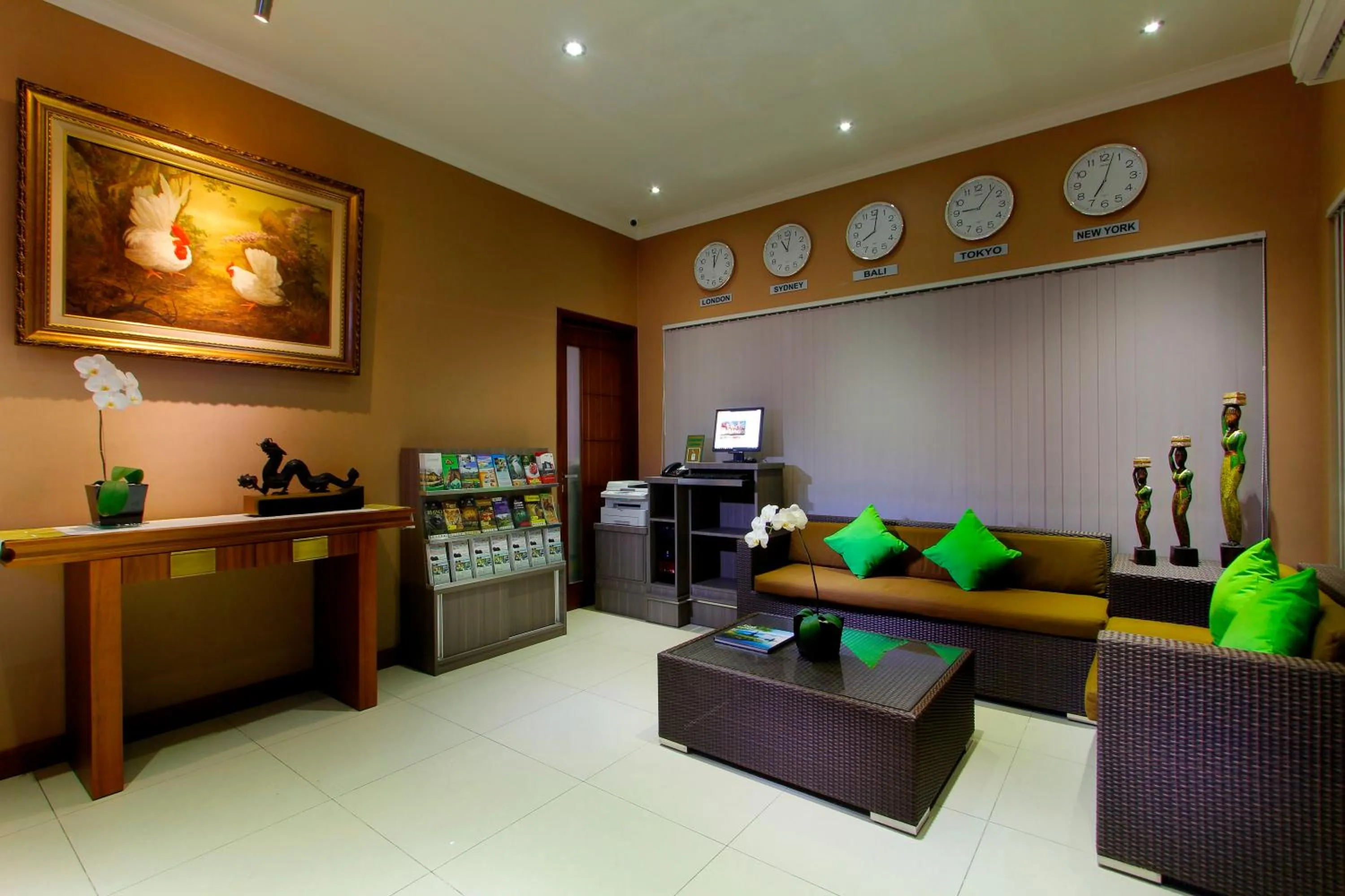 Lobby or reception in The Banyumas Villa