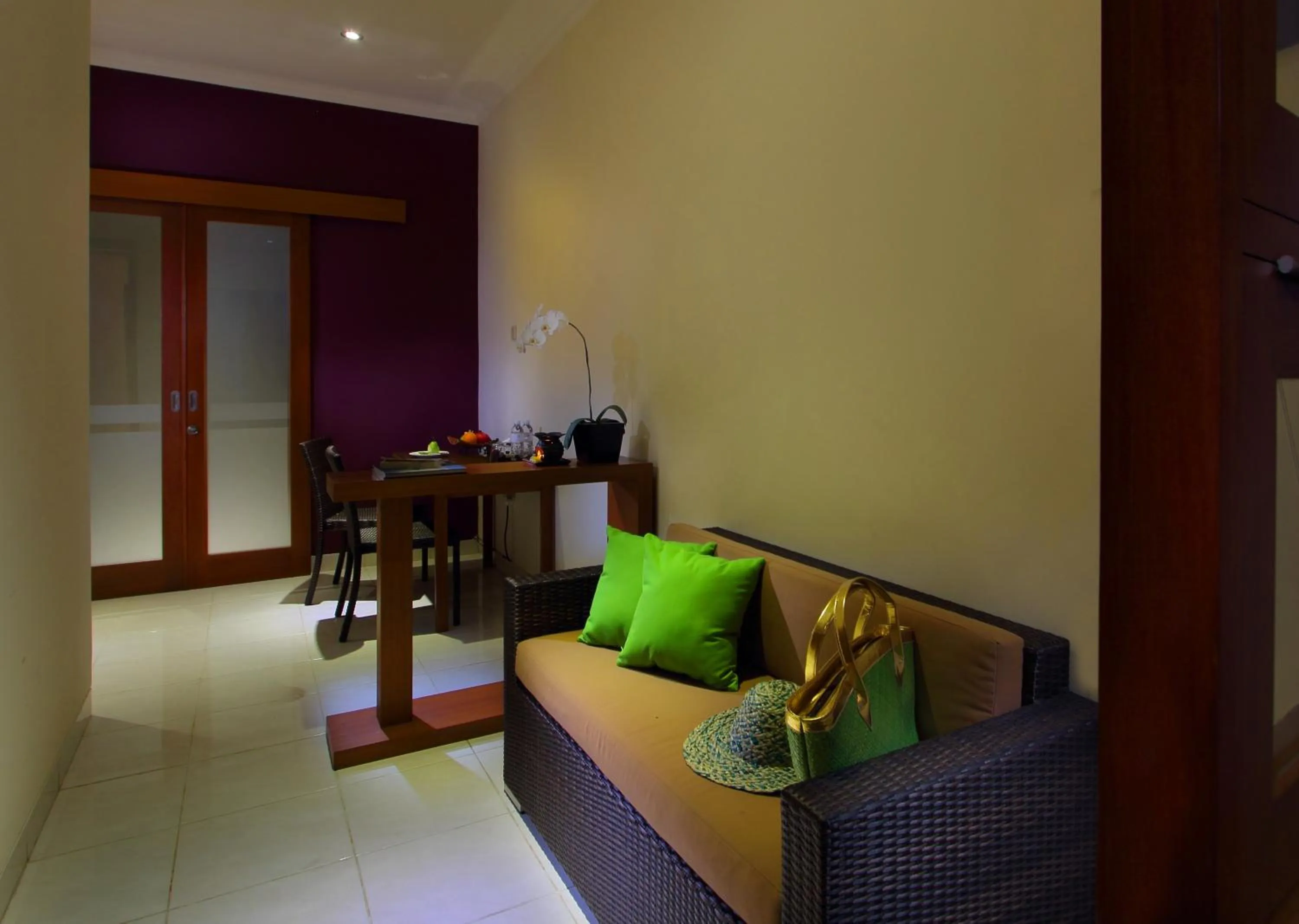 Decorative detail in The Banyumas Villa