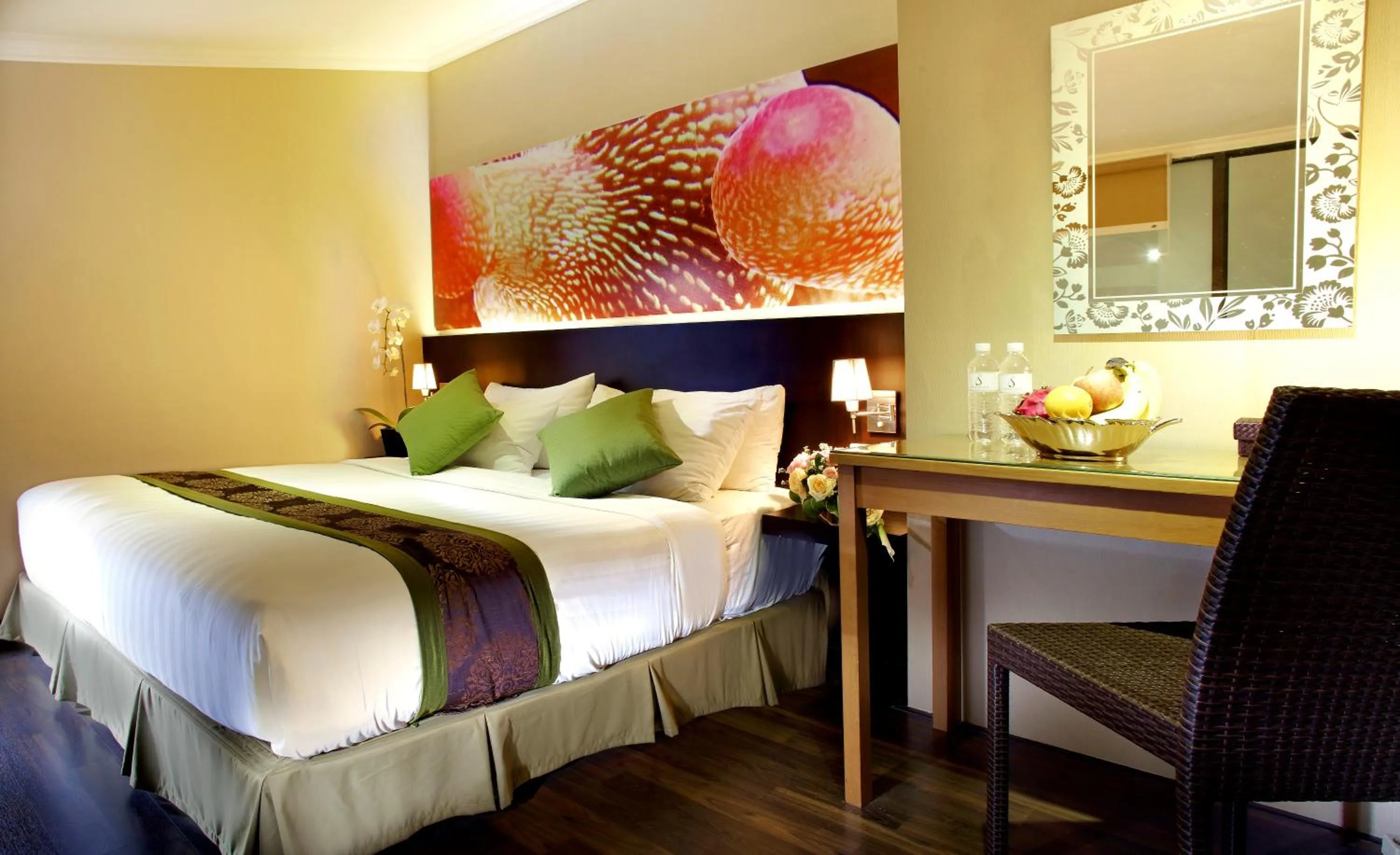 Bed in The Banyumas Villa