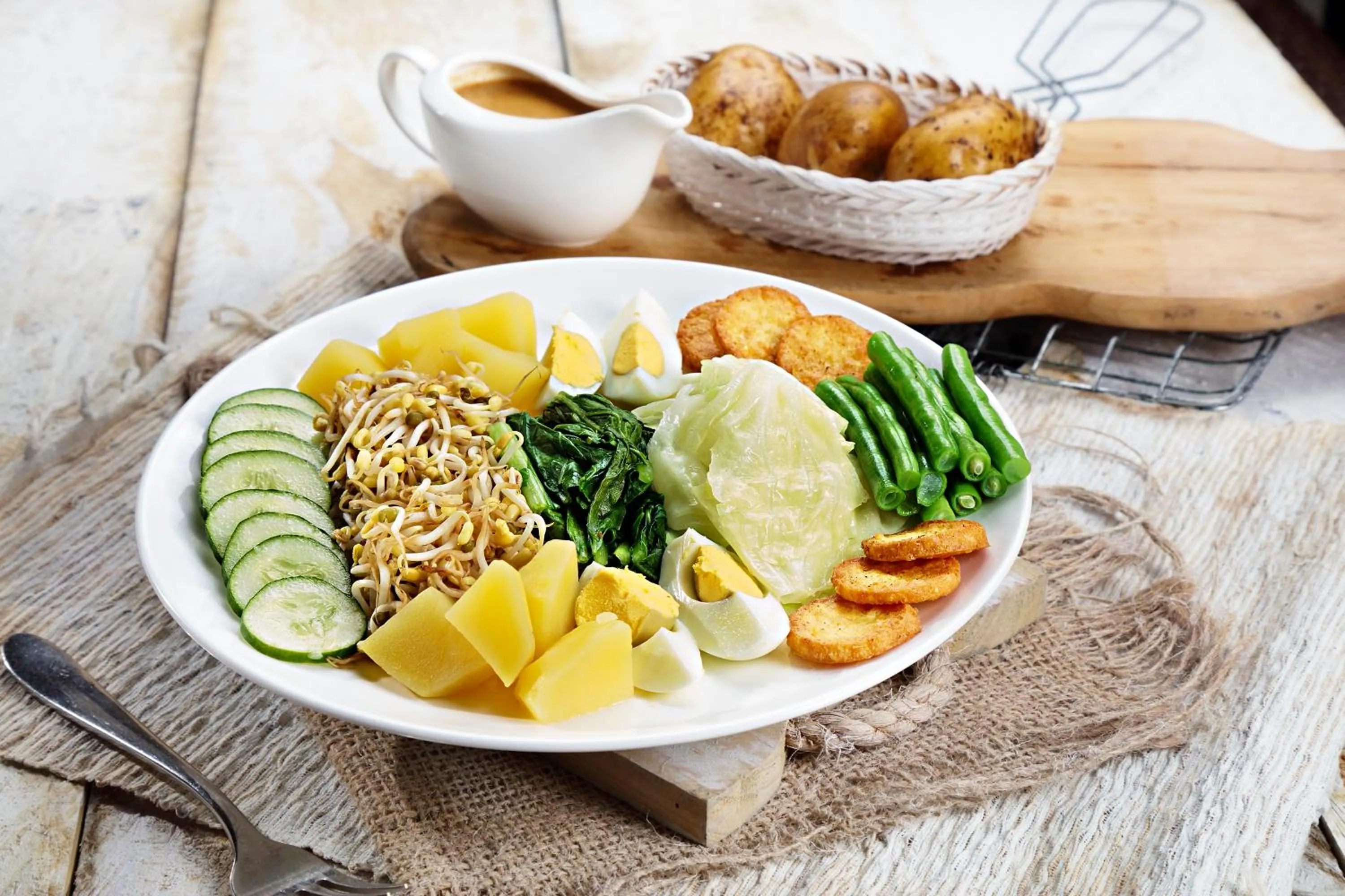 Food close-up in The Banyumas Villa