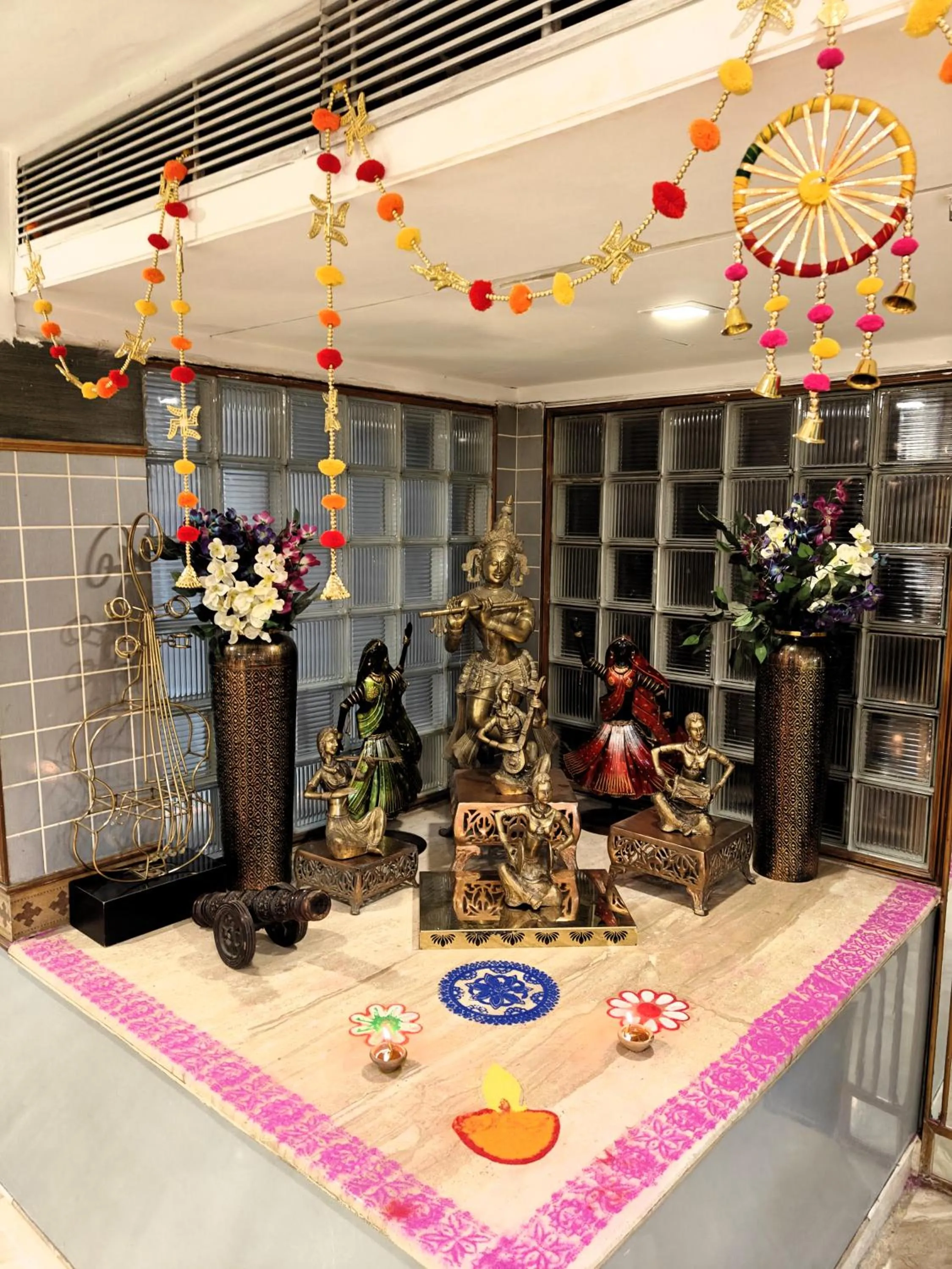 Lobby or reception in Chandra Inn