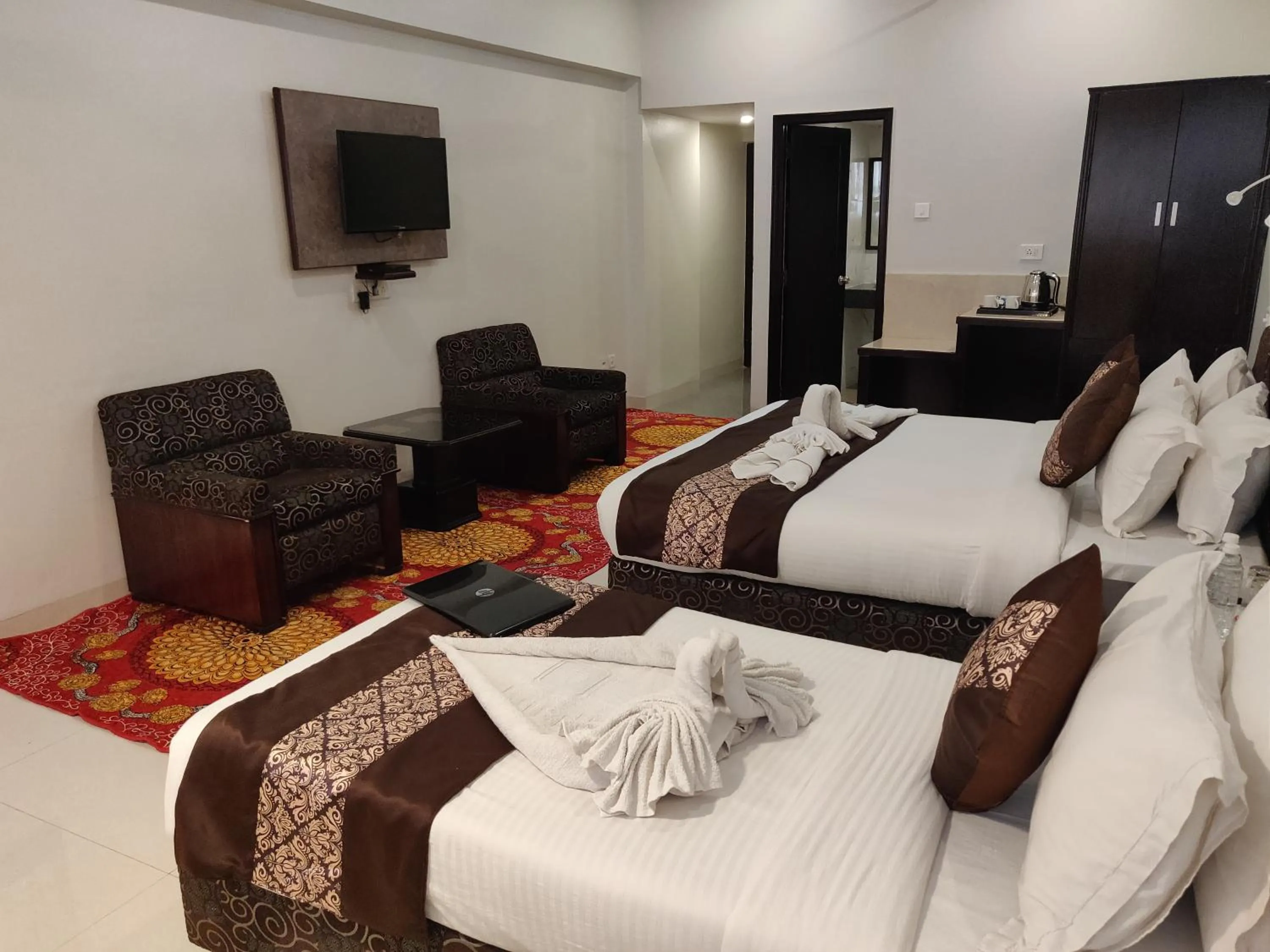 TV and multimedia, Bed in Chandra Inn