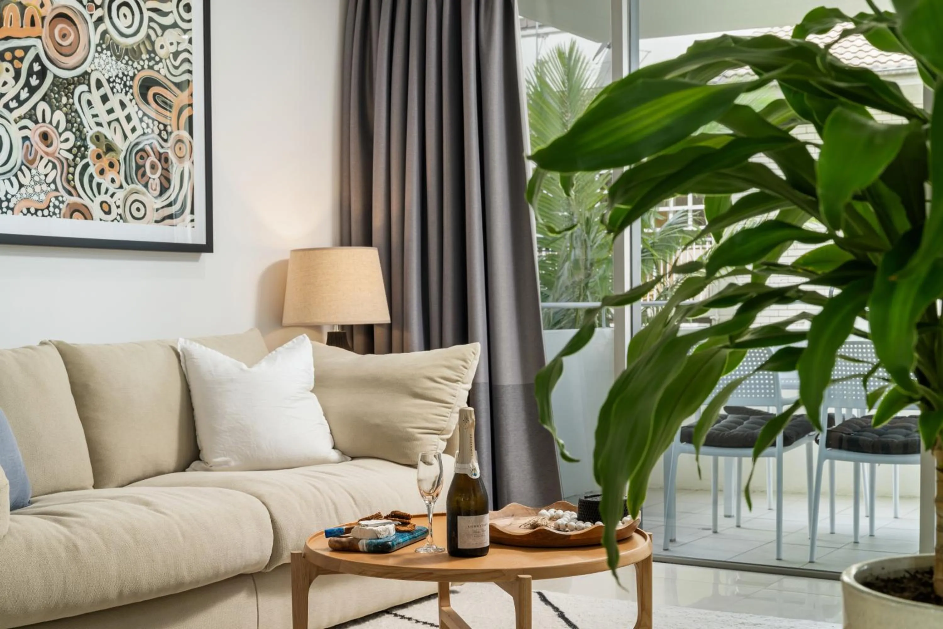 Living room in Coco Mooloolaba
