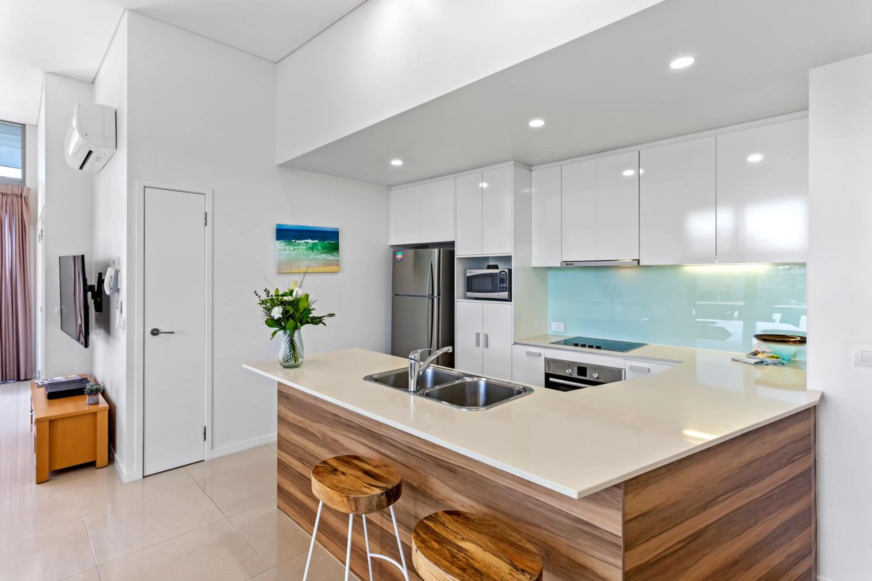 kitchen in Coco Mooloolaba