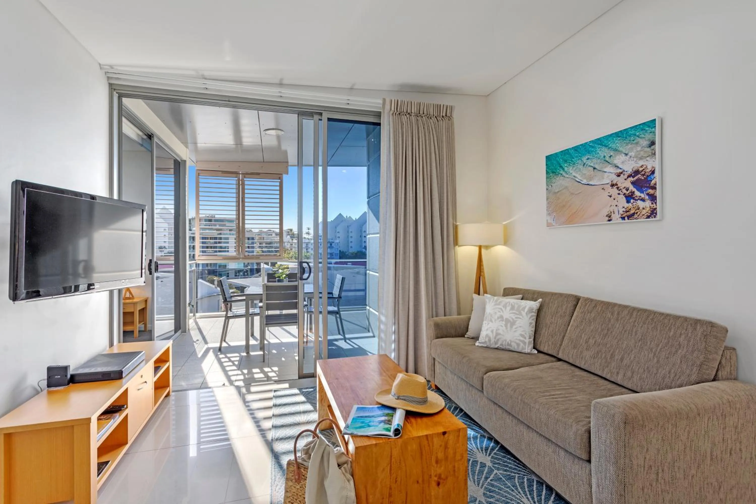 Living room in Coco Mooloolaba