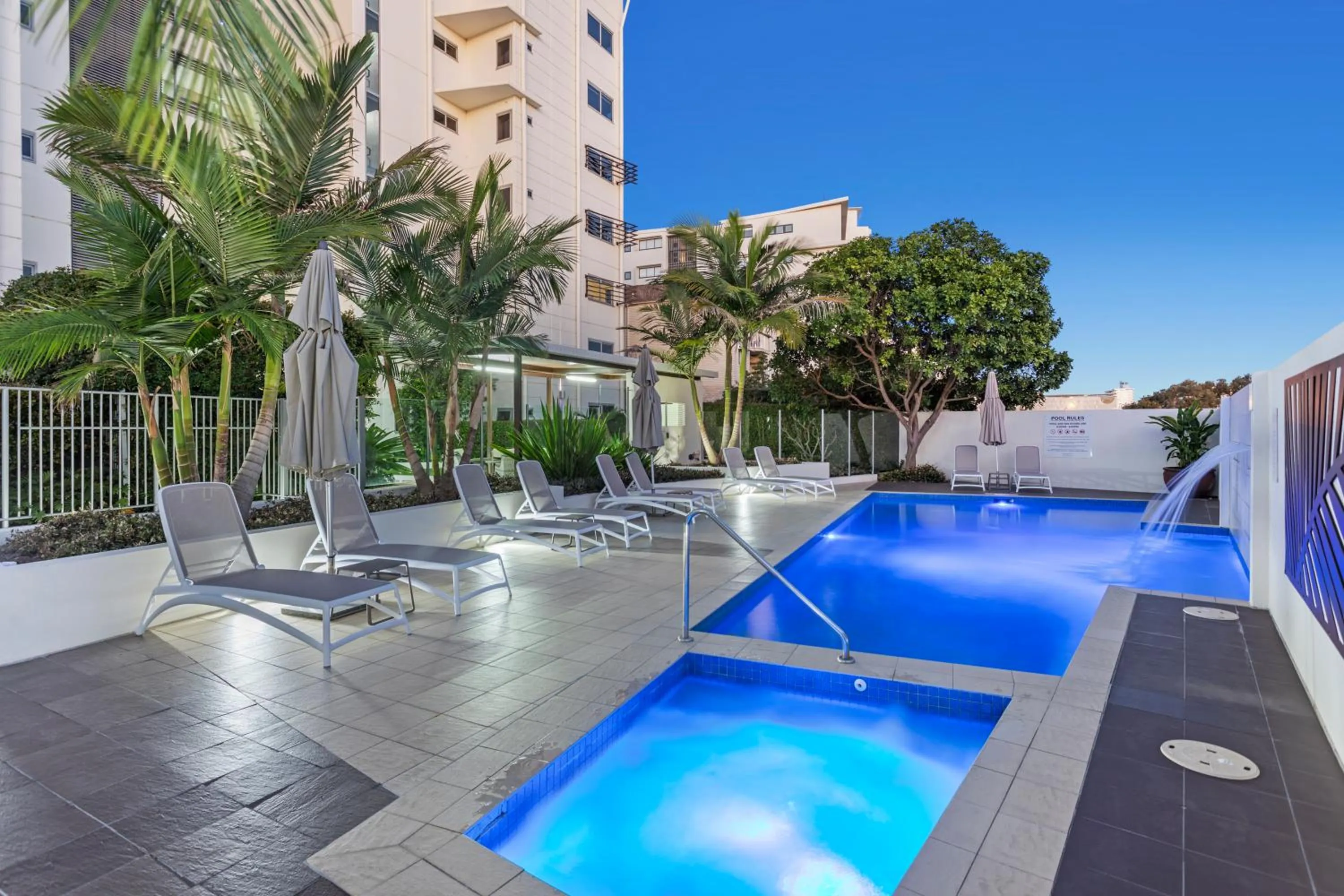 Swimming pool in Coco Mooloolaba