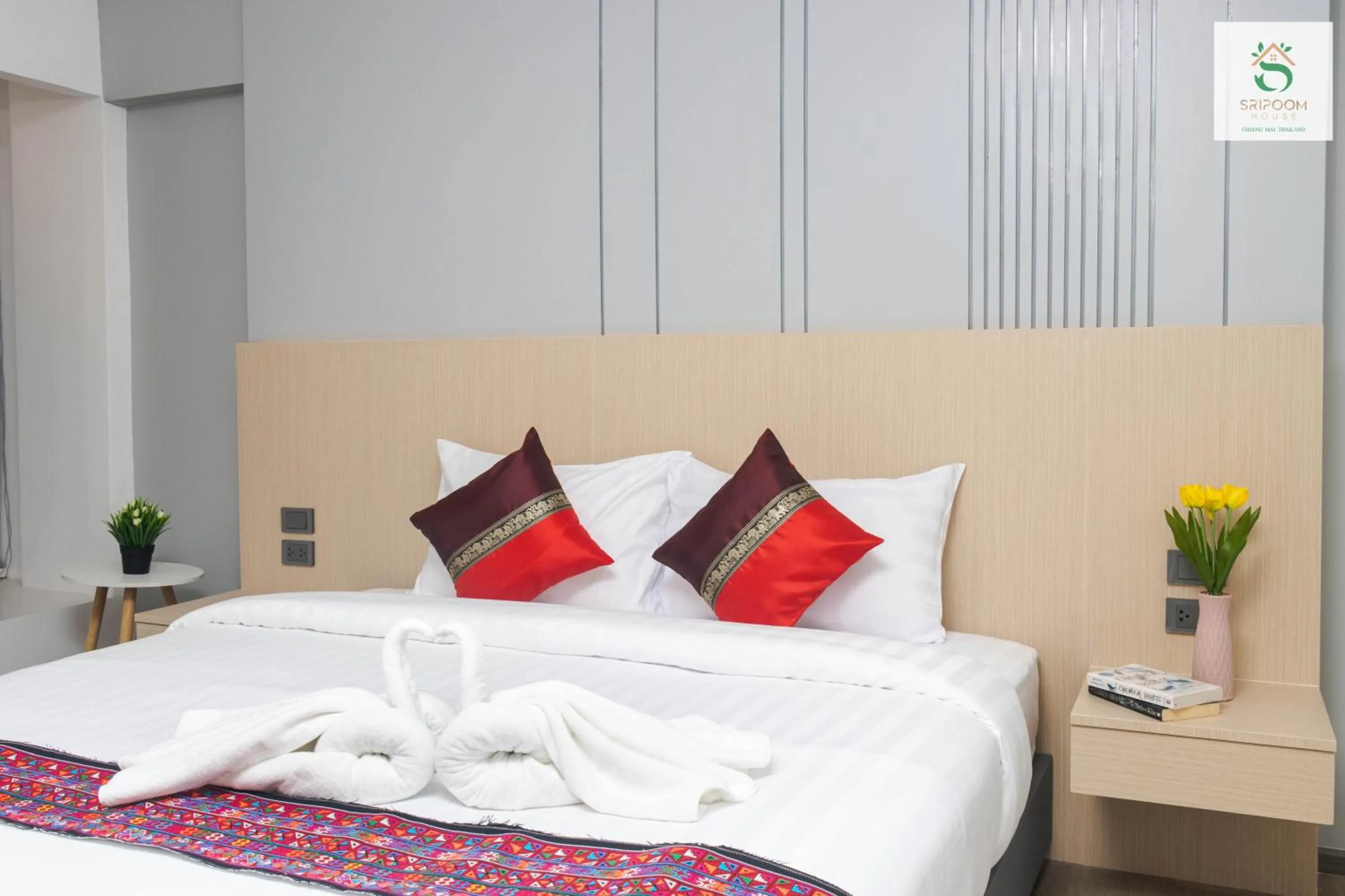 Bed in Sripoom House 1