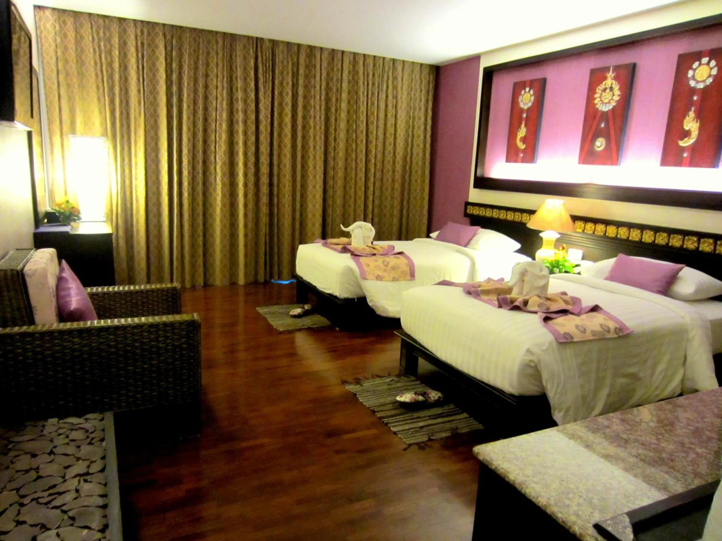 Photo of the whole room in Mountain Creek Wellness Resort Chiangmai