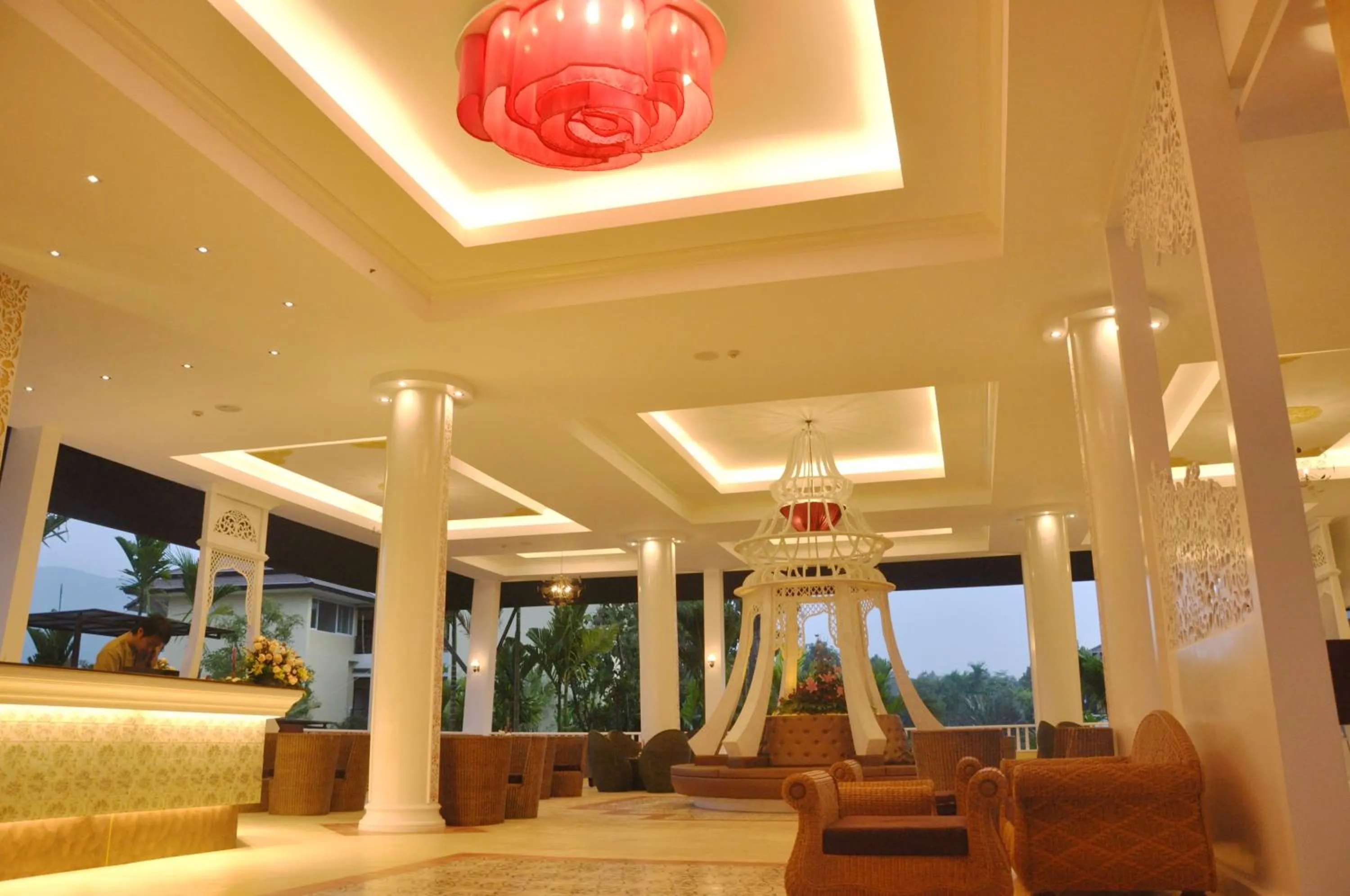 Lobby or reception in Mountain Creek Wellness Resort Chiangmai