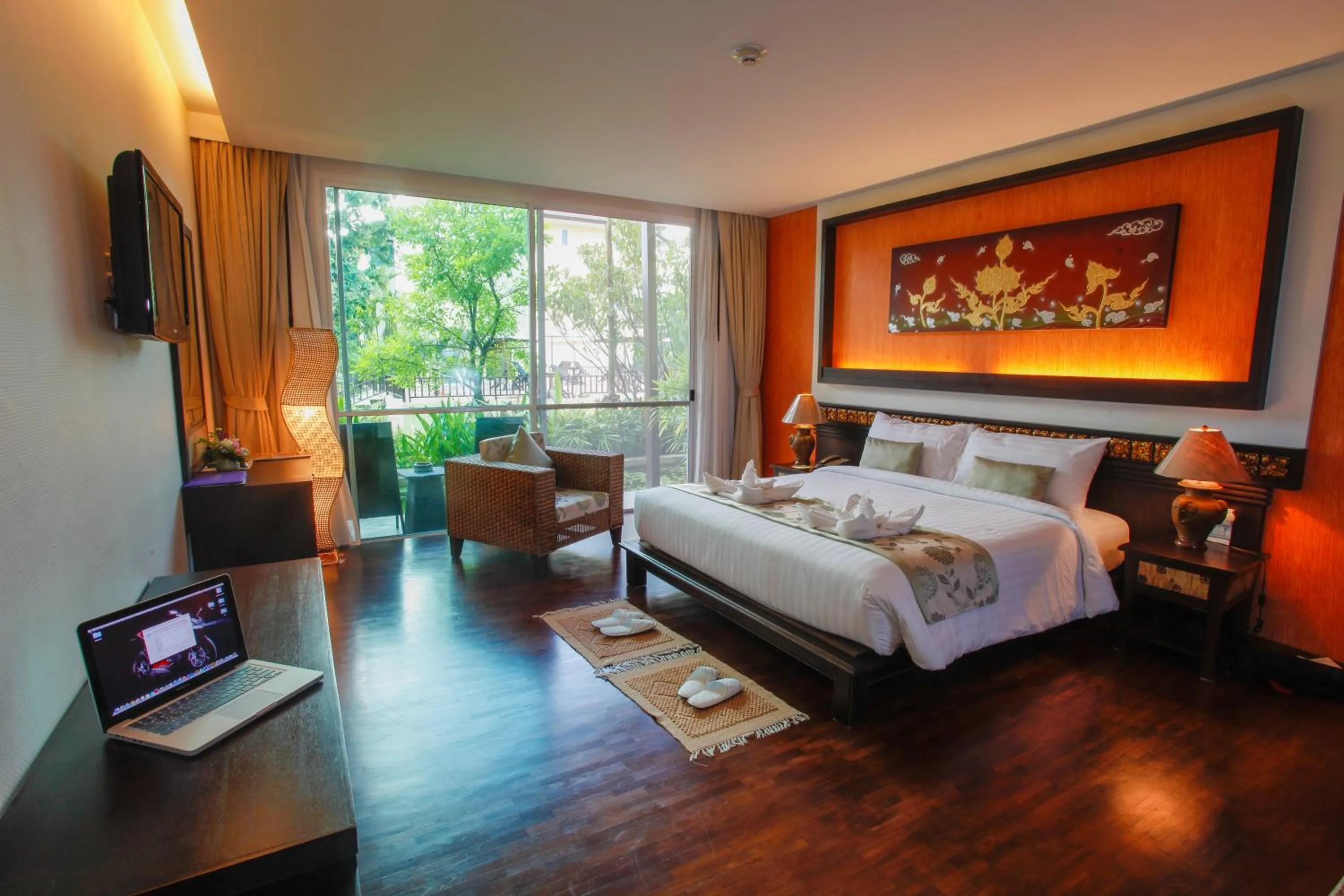 Bedroom, Bed in Mountain Creek Wellness Resort Chiangmai