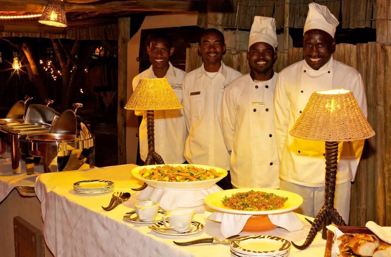 Food in Bagatelle Kalahari Game Ranch