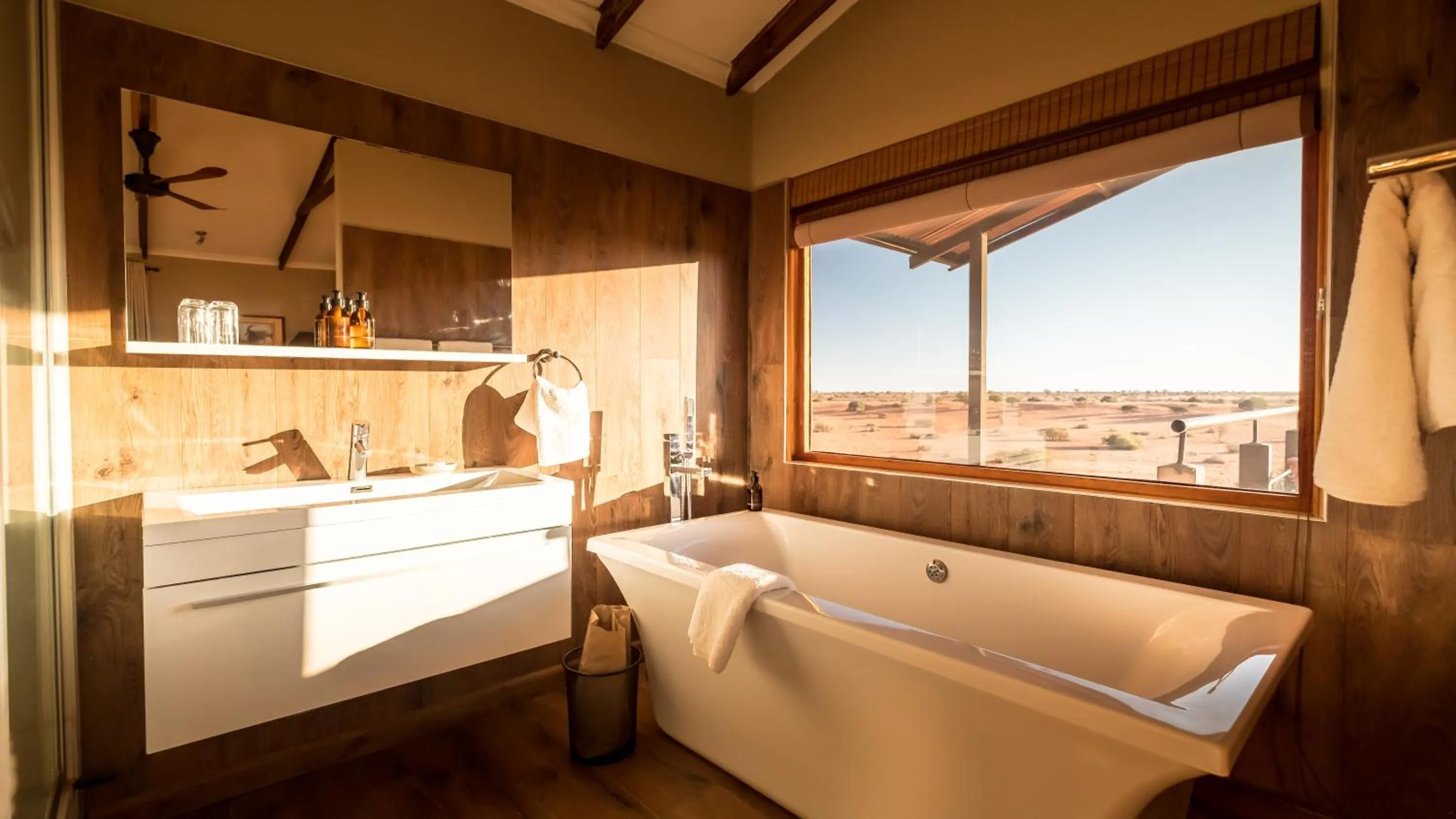 Bed in Bagatelle Kalahari Game Ranch