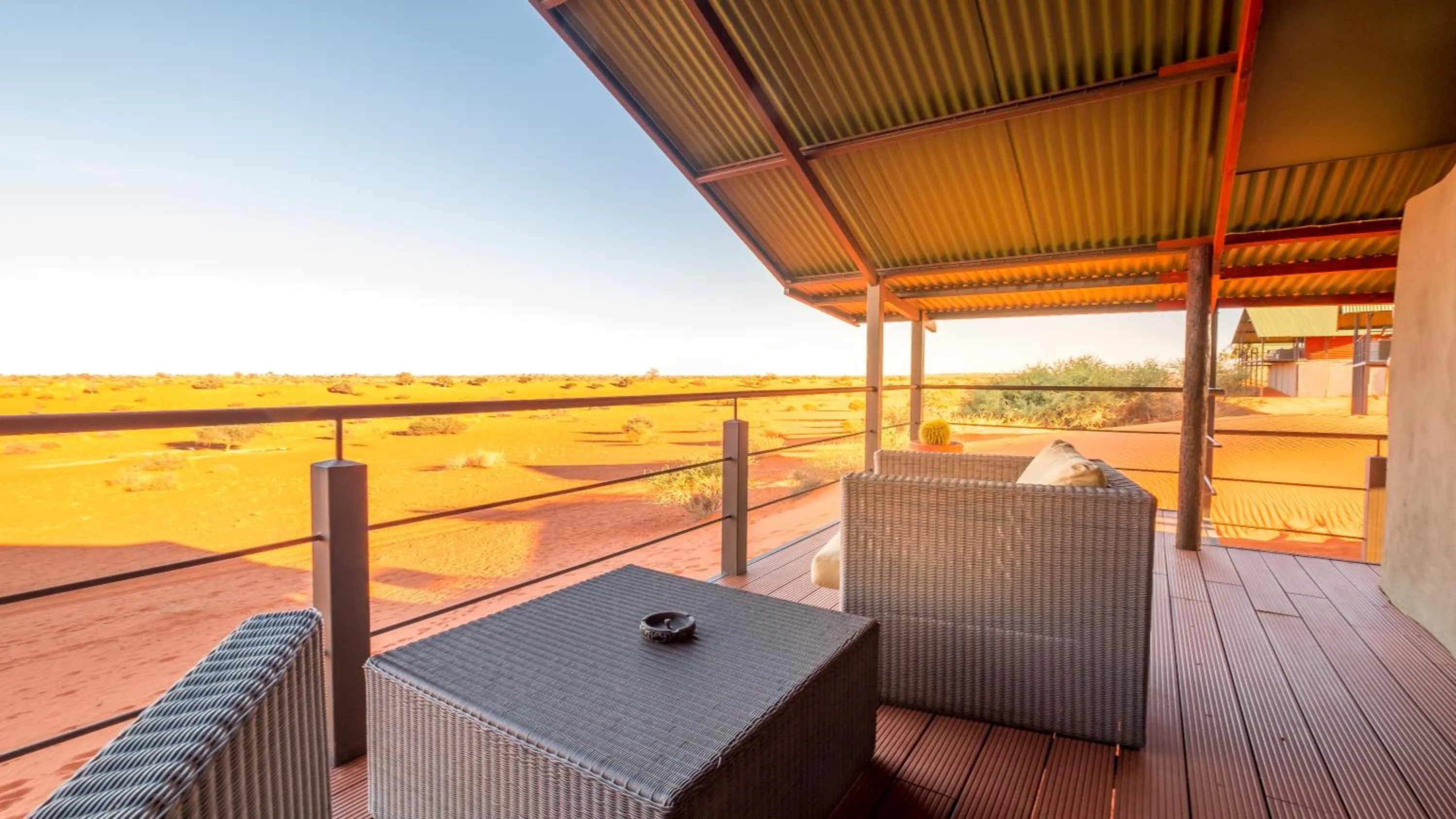 Balcony/Terrace in Bagatelle Kalahari Game Ranch