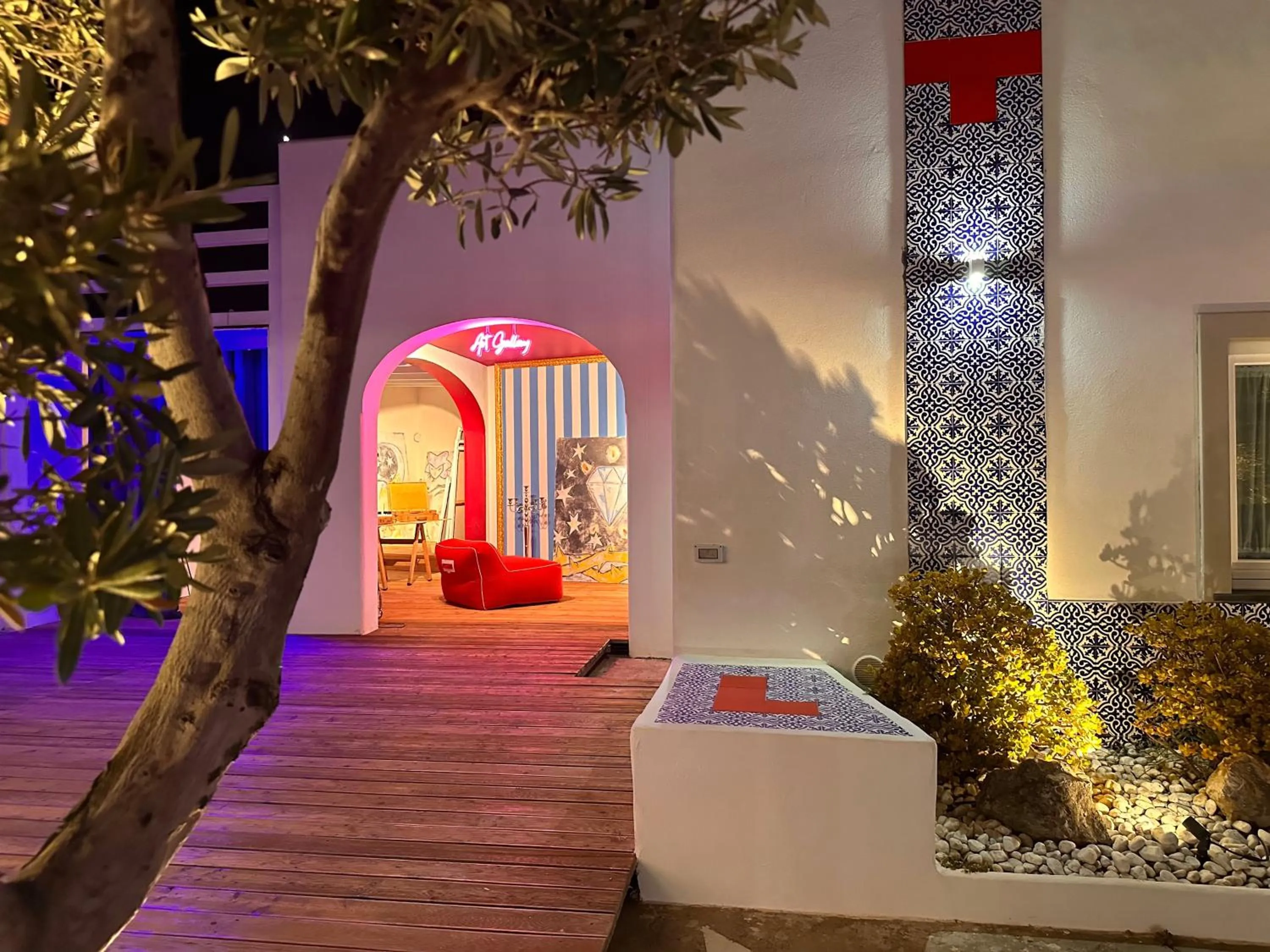 Property building in Villa Bossa Amalfi