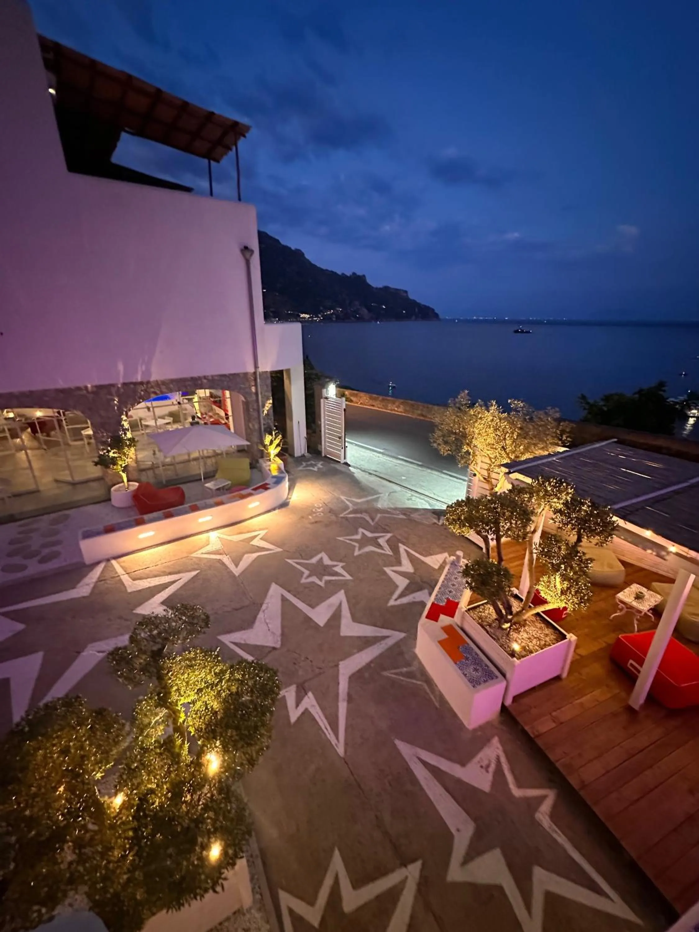Property building in Villa Bossa Amalfi