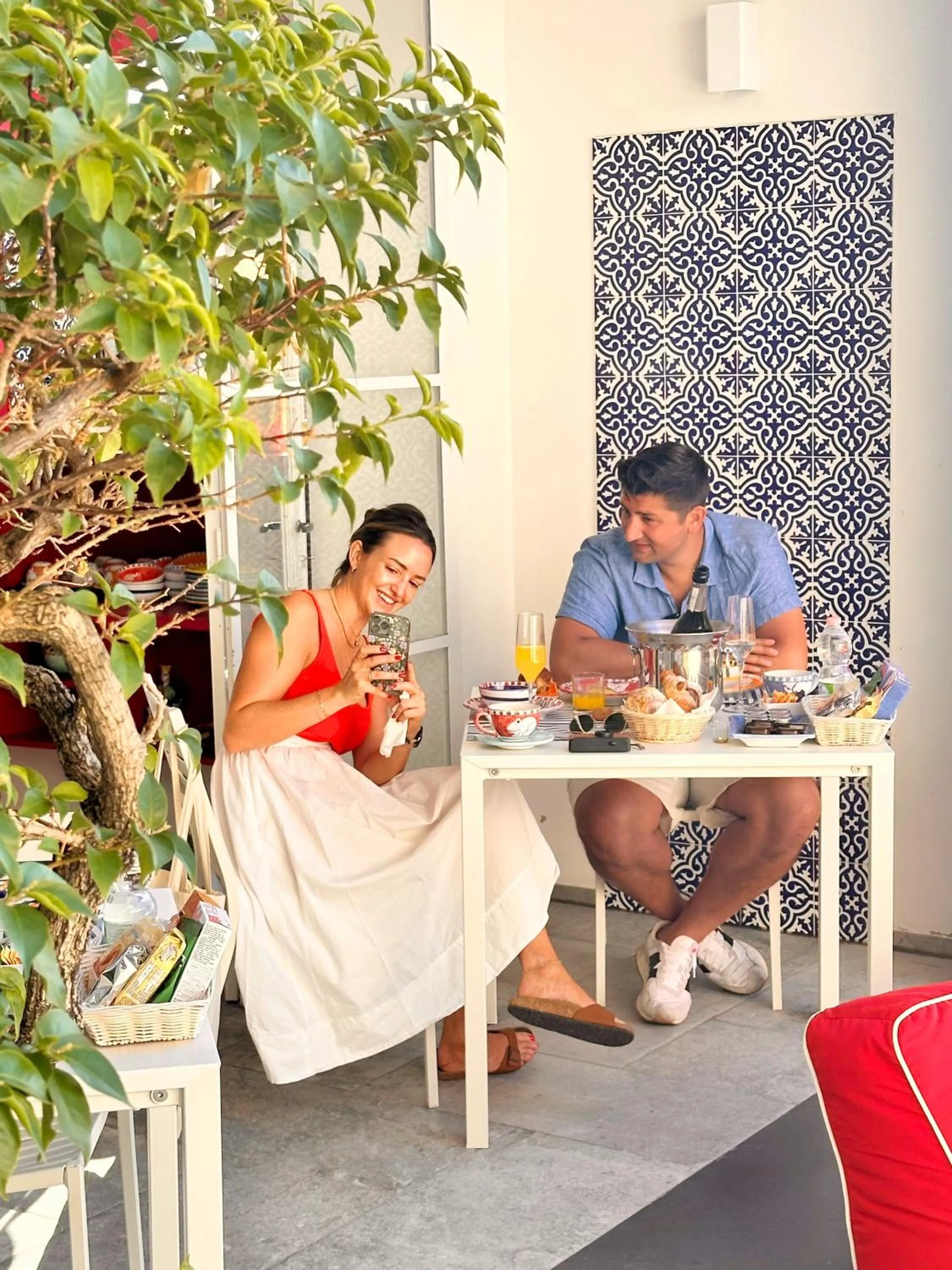 Breakfast in Villa Bossa Amalfi