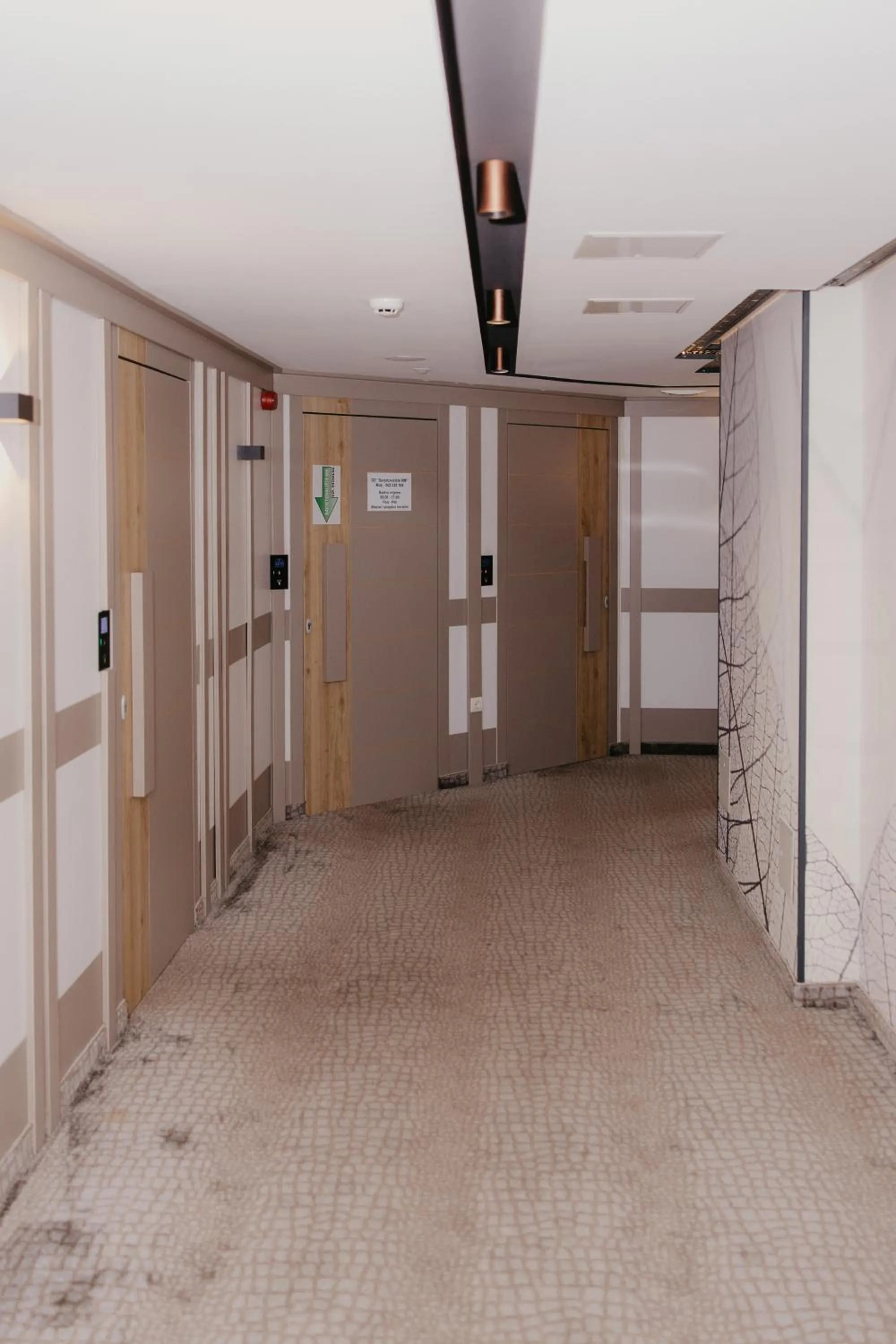 elevator in Hotel Koncept Residence