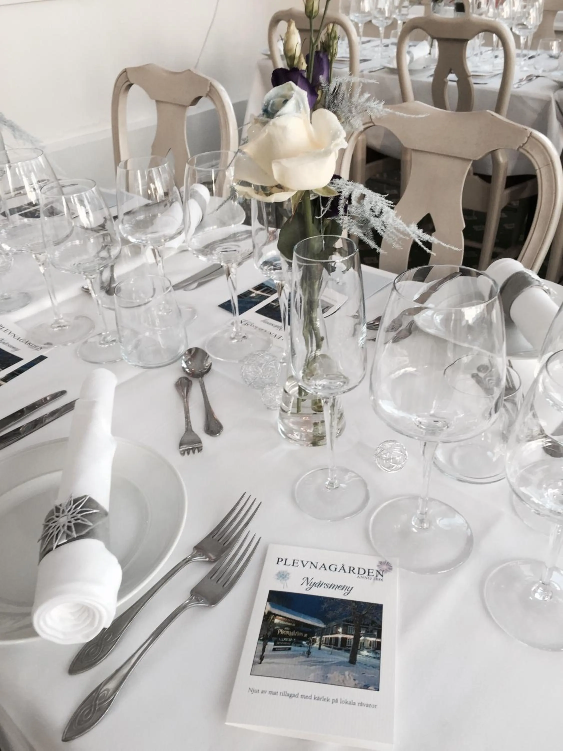 Restaurant/places to eat in Hotell Plevnagården