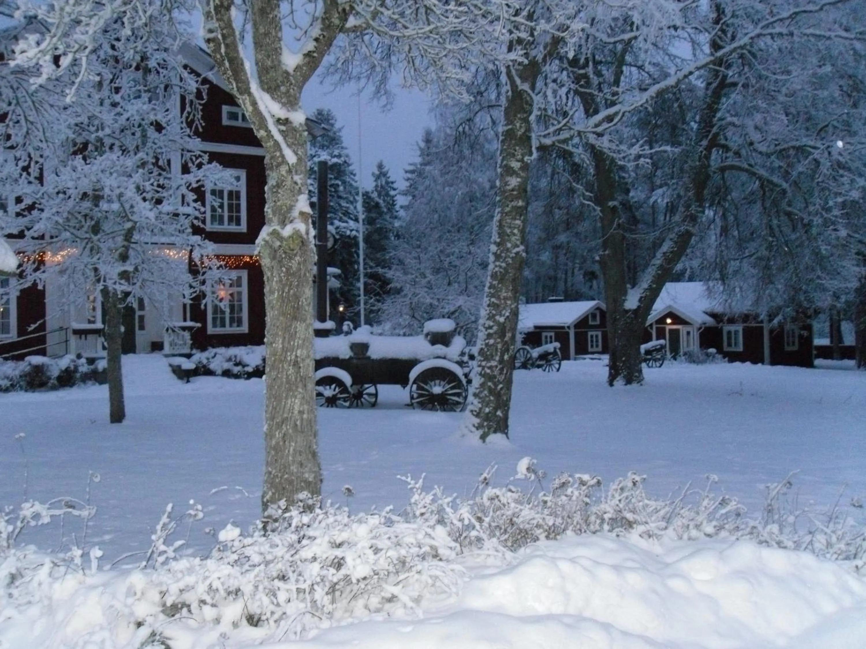 Natural landscape in Hotell Plevnagården
