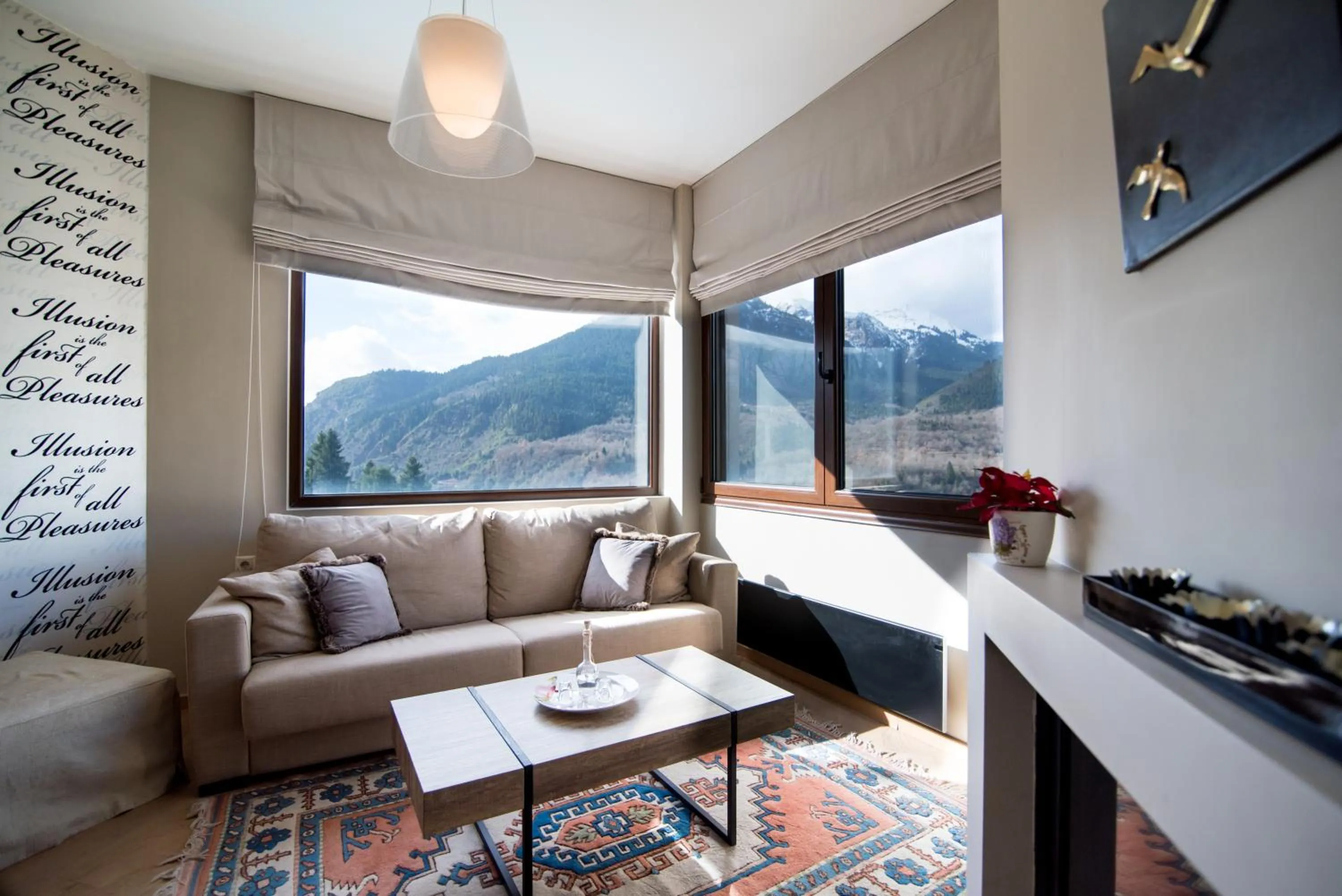 Living room in Forest Suites Boutique Hotel