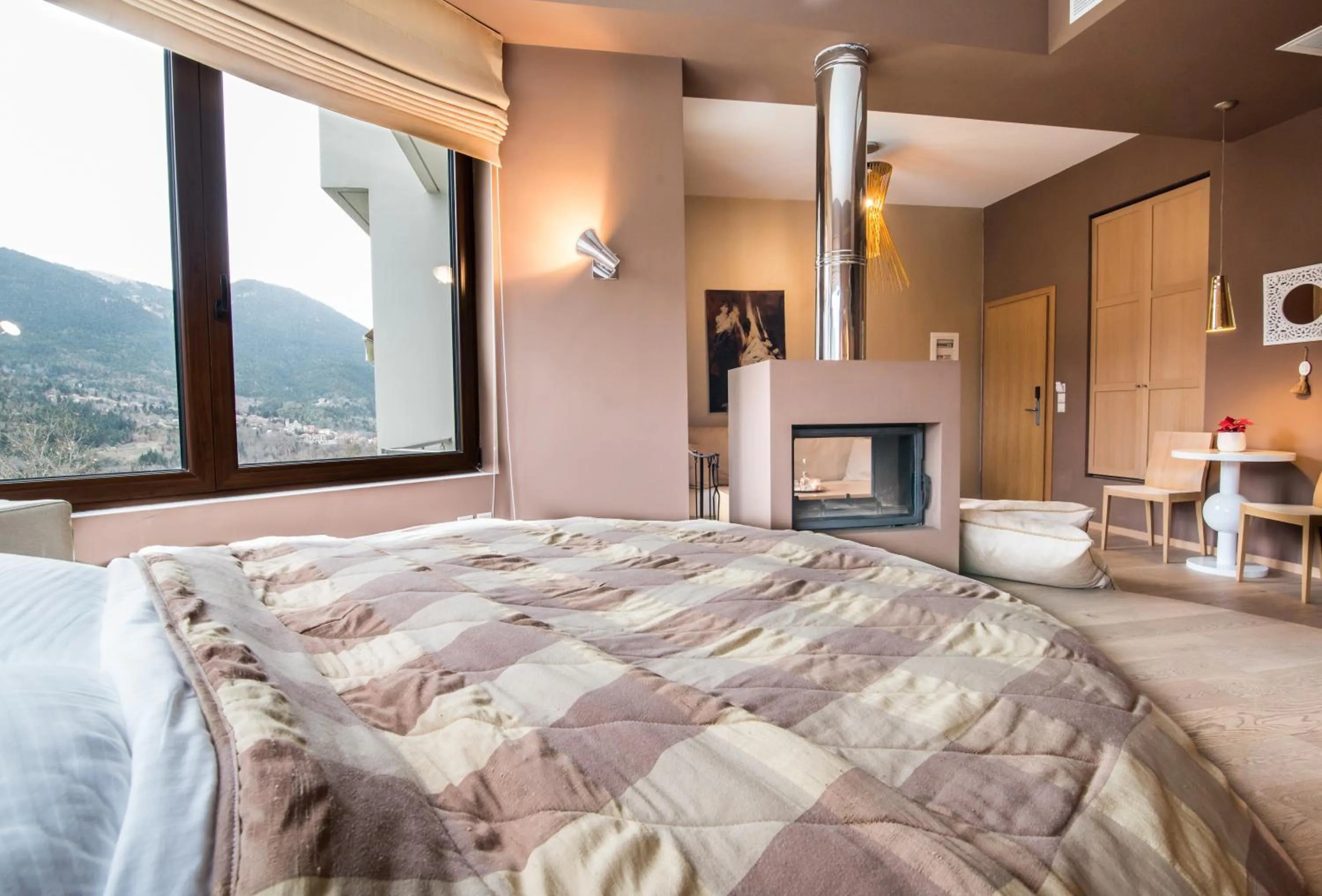 Living room, Bed in Forest Suites Boutique Hotel