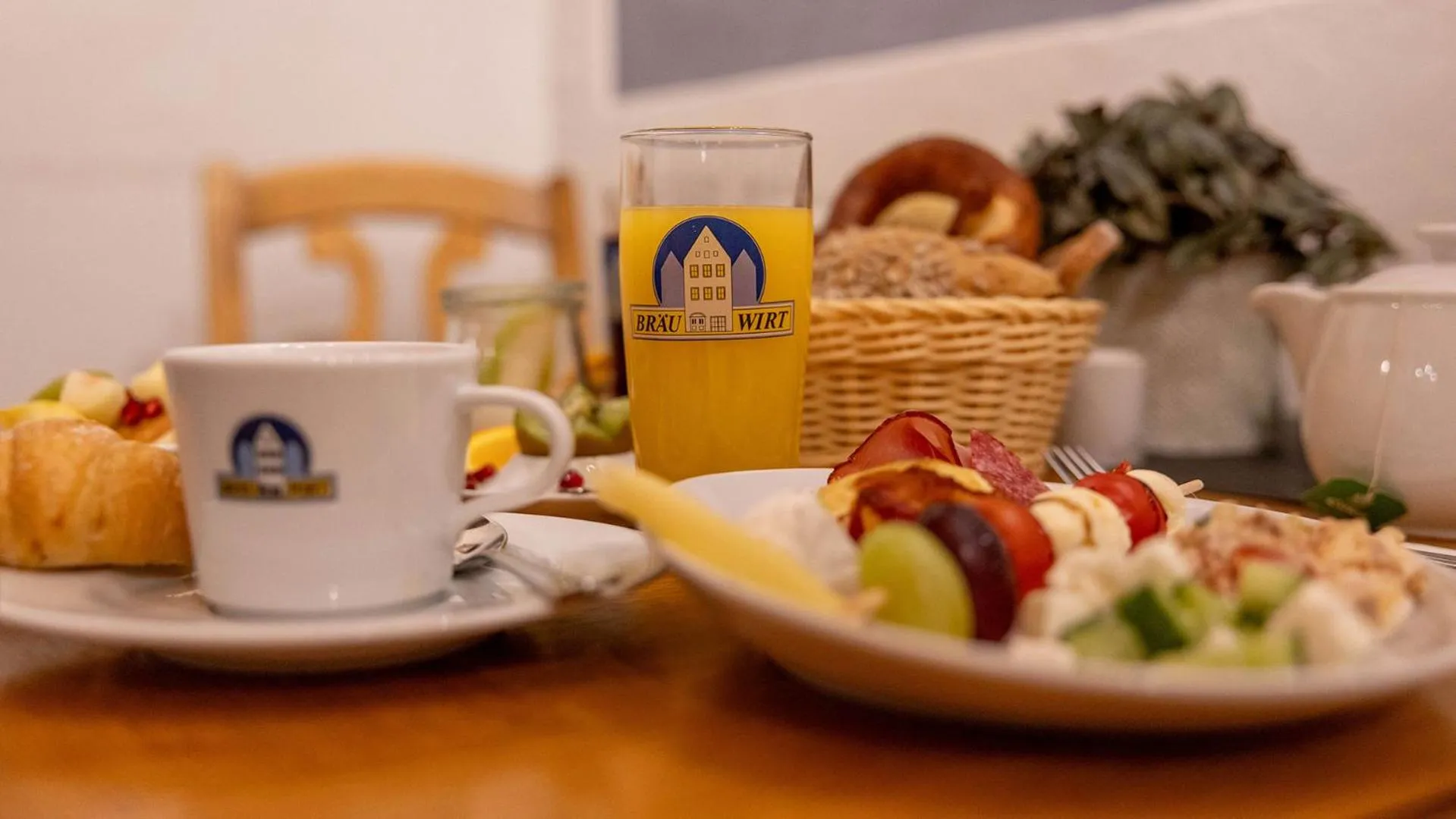 Breakfast in Altstadthotel Bräuwirt