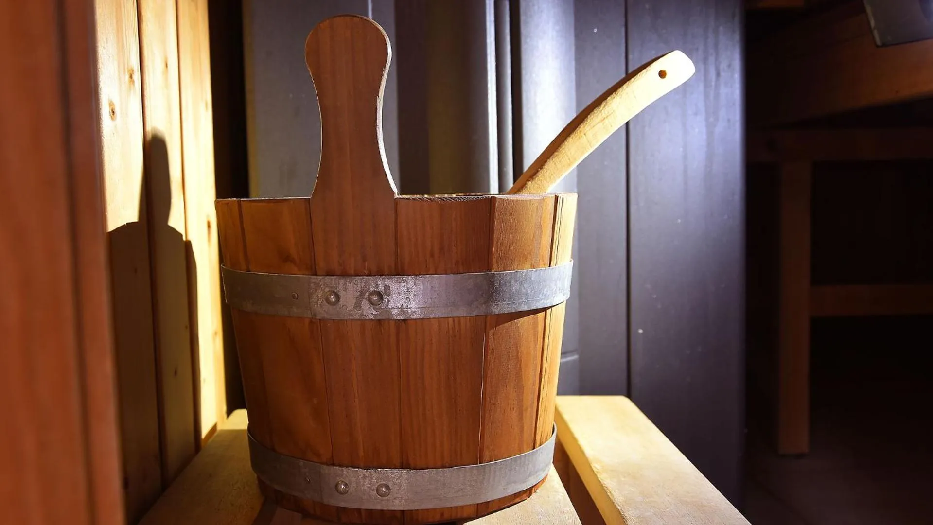 Sauna in Altstadthotel Bräuwirt