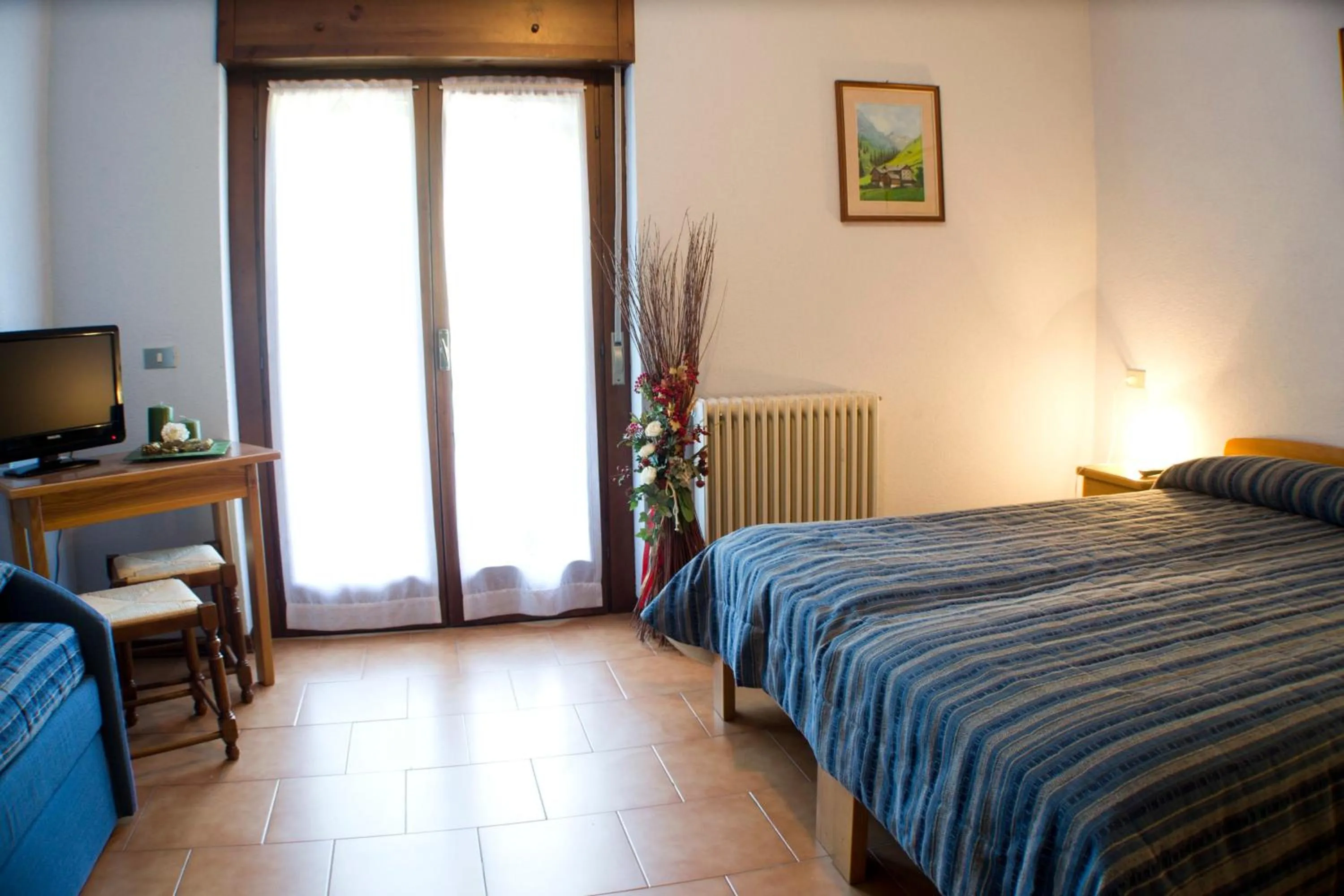 Day, Bed in Park Hotel Bellevue