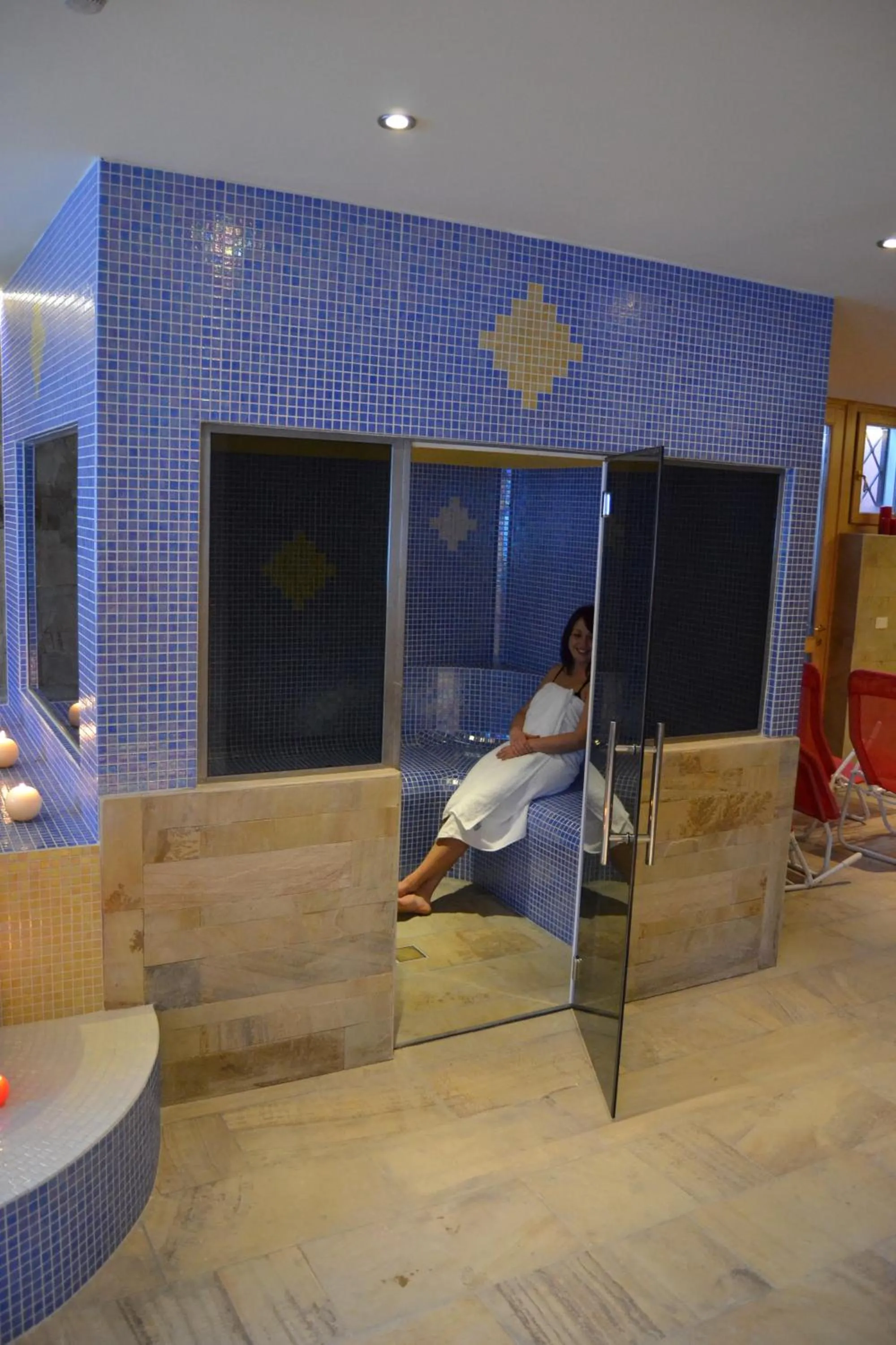 Steam room in Park Hotel Bellevue