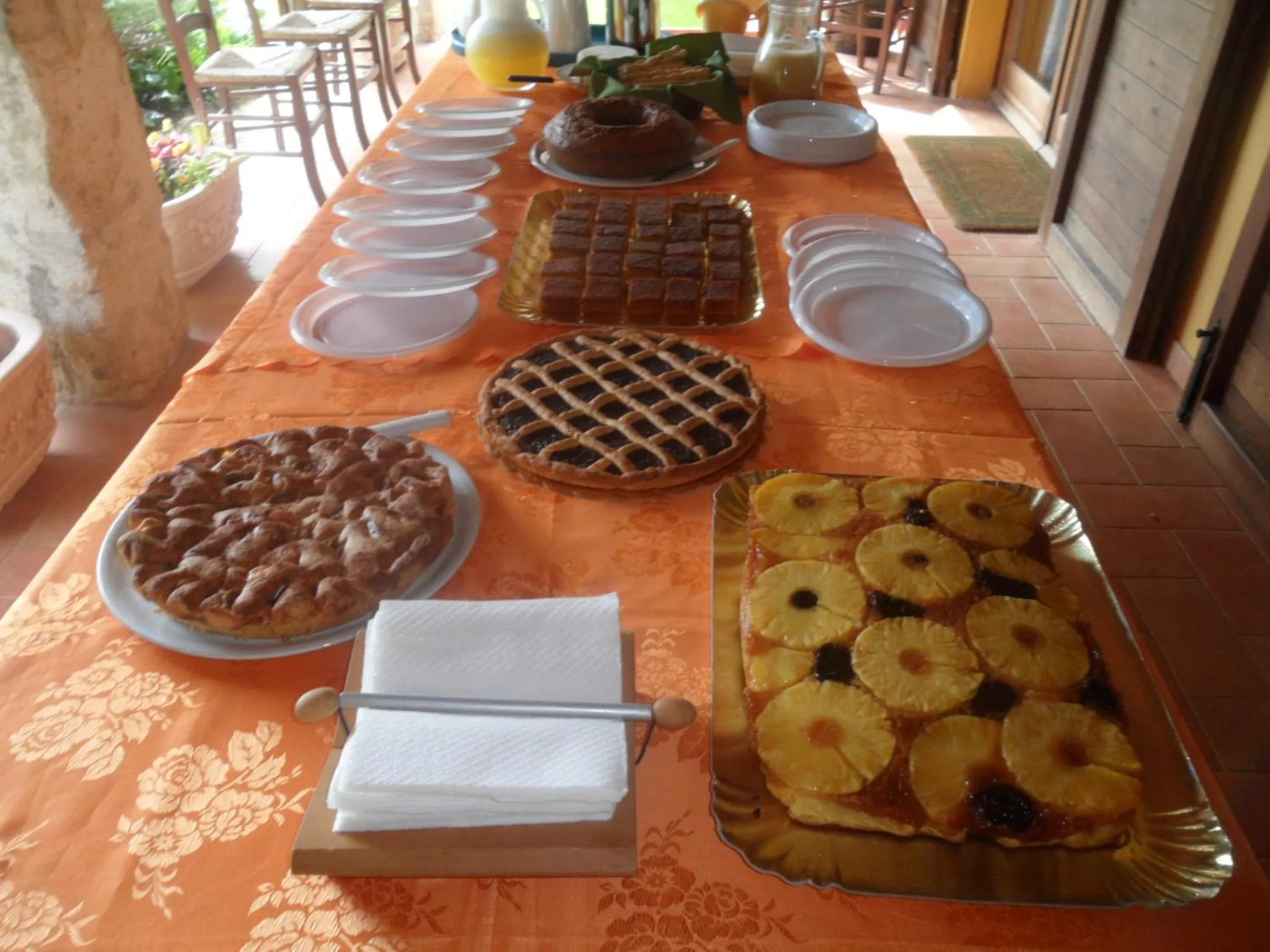 Buffet breakfast in Locanda Delle Noci