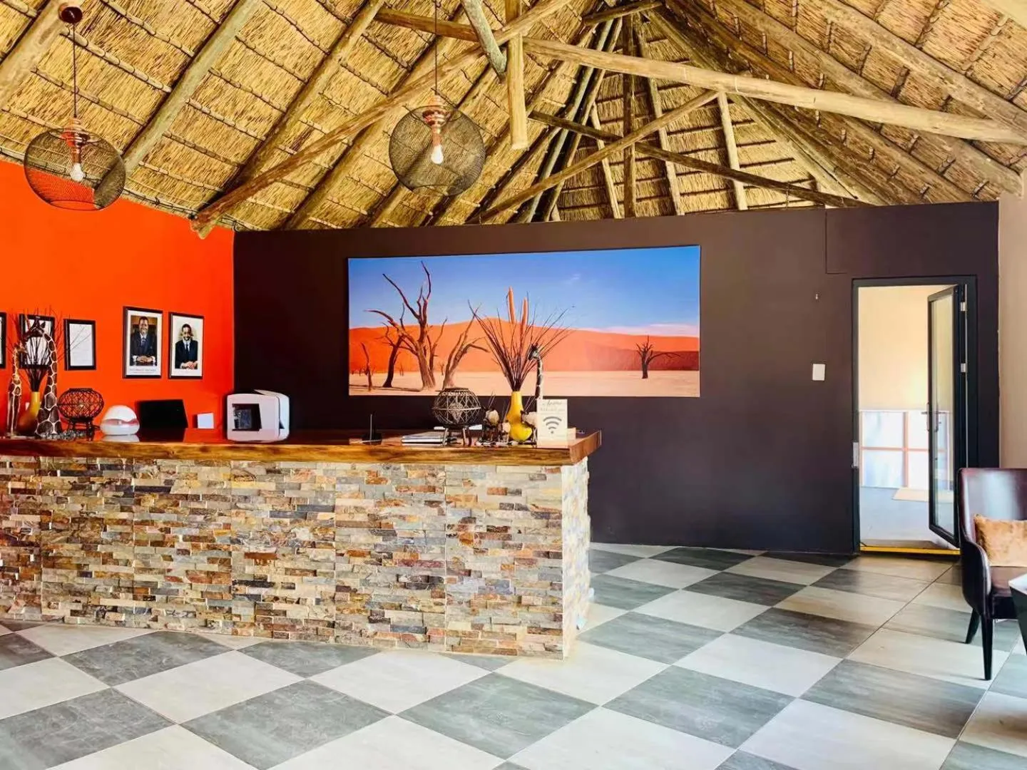 Lobby or reception in Agama Lodge