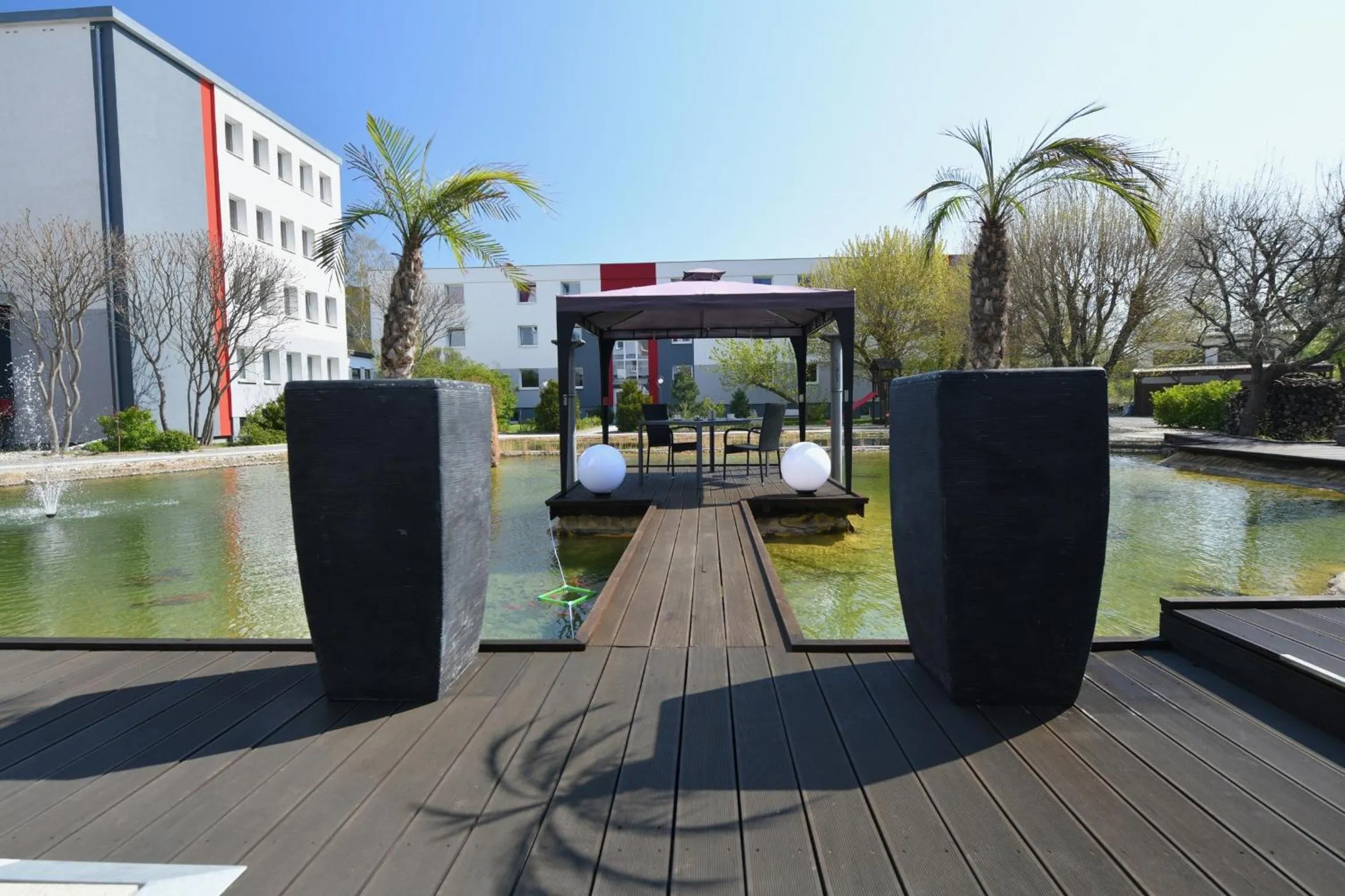 Garden in SKYAPPART Merseburg